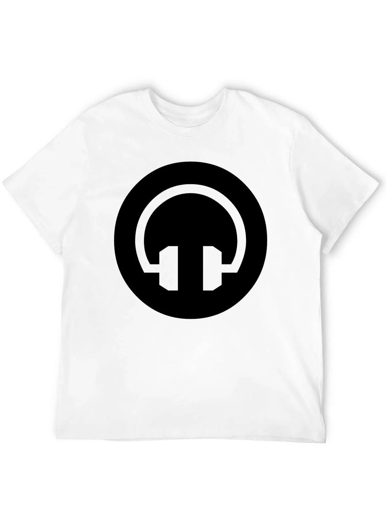 Black Headphone Graphic T-Shirt - Stylish Music Lover Tee