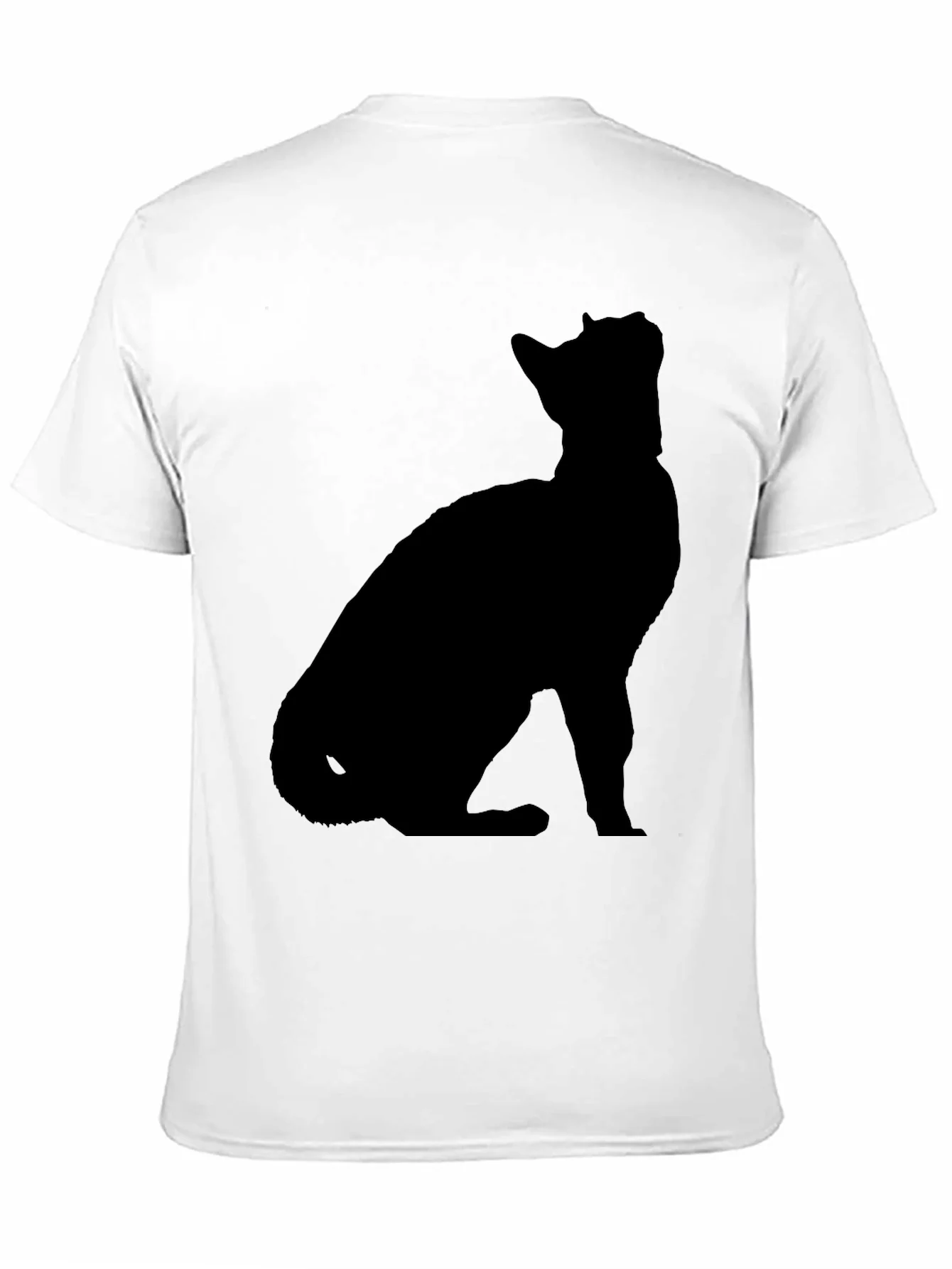 Black Cat Silhouette T-Shirt