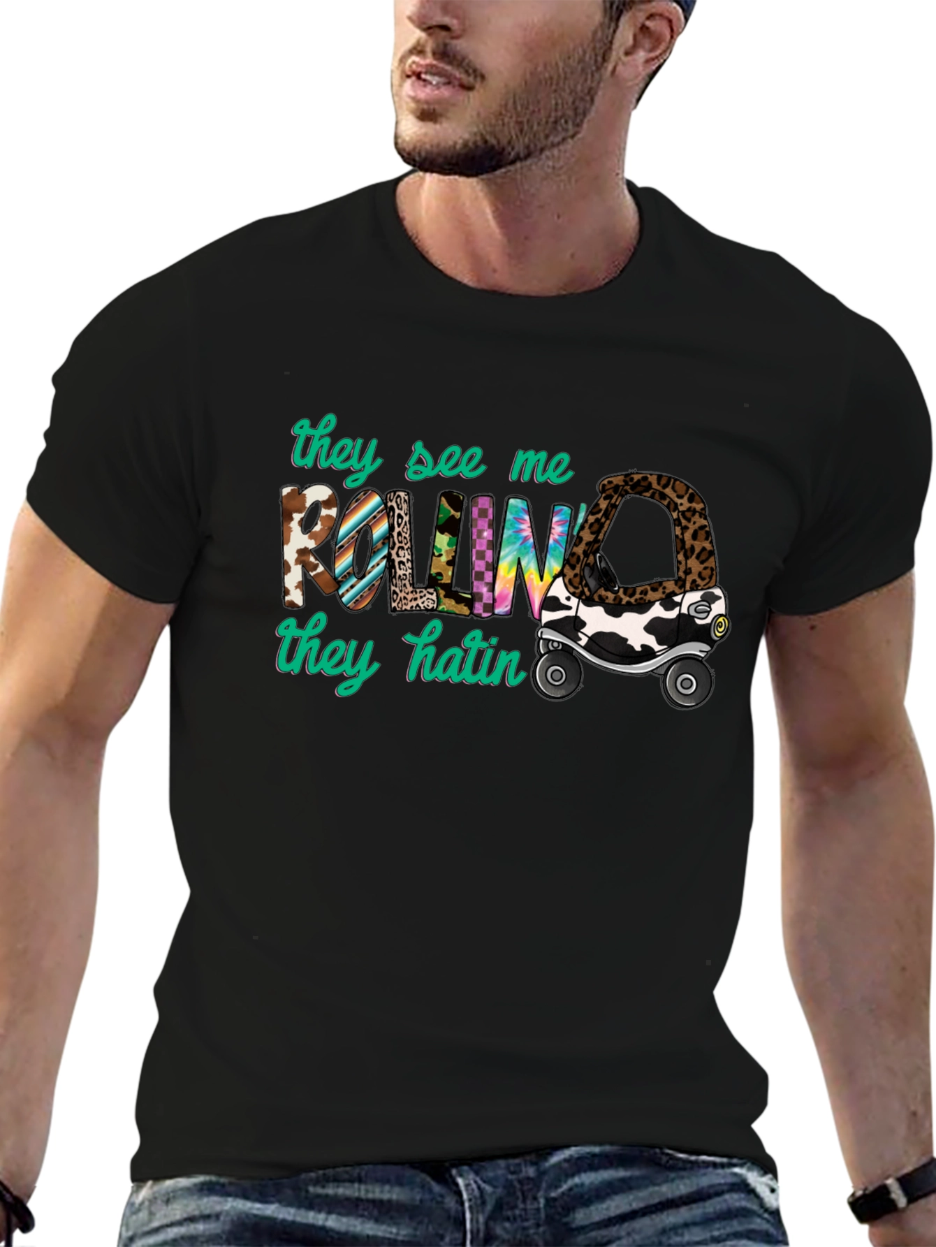 They See Me Rolling T-Shirt
