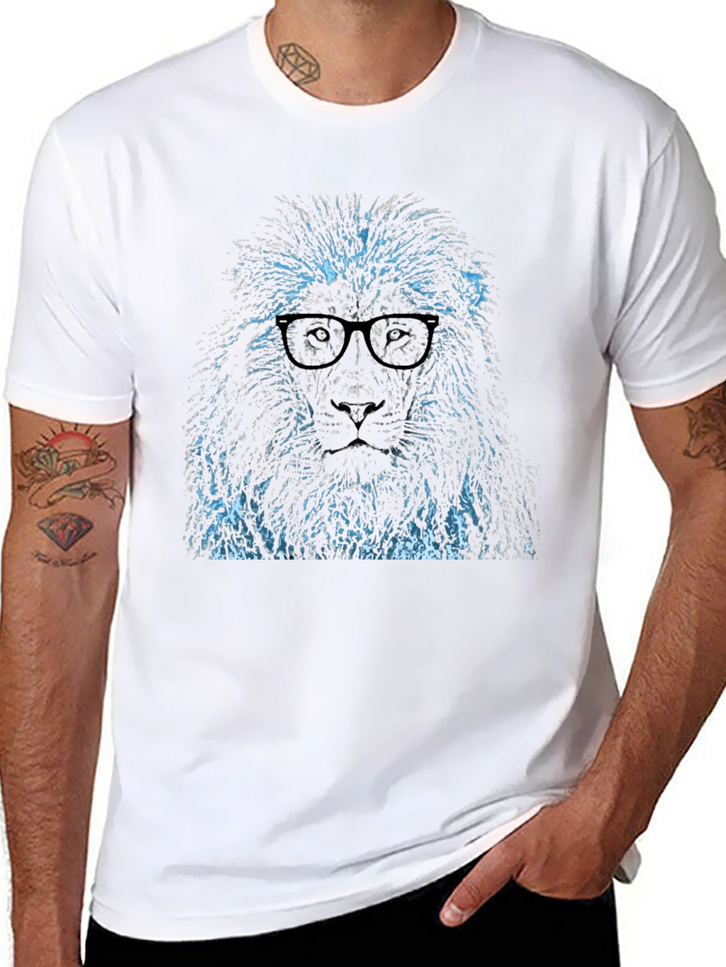 Cool Poodle Graphic Tee - Stylish Mens Black T-Shirt