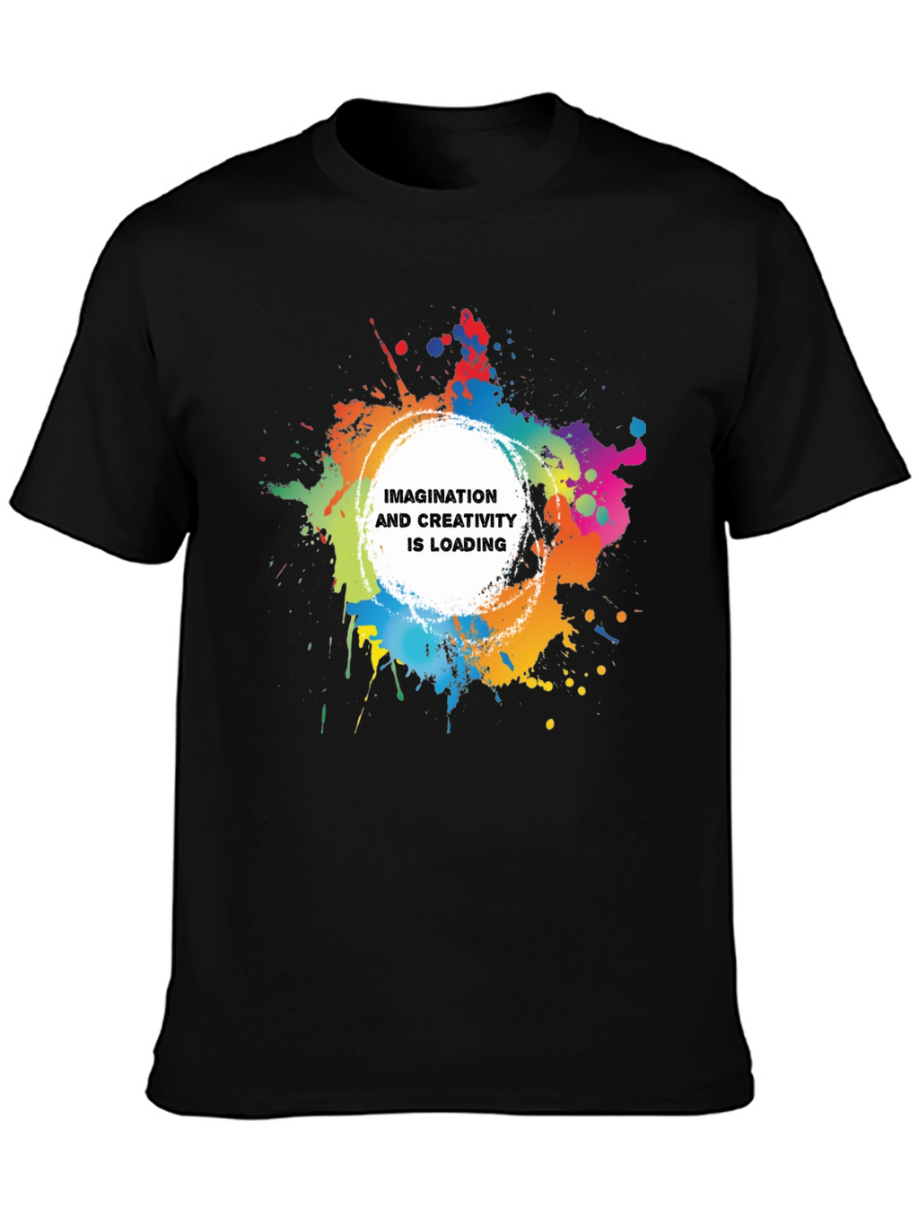 Imagination & Creativity Loading Graphic T-Shirt