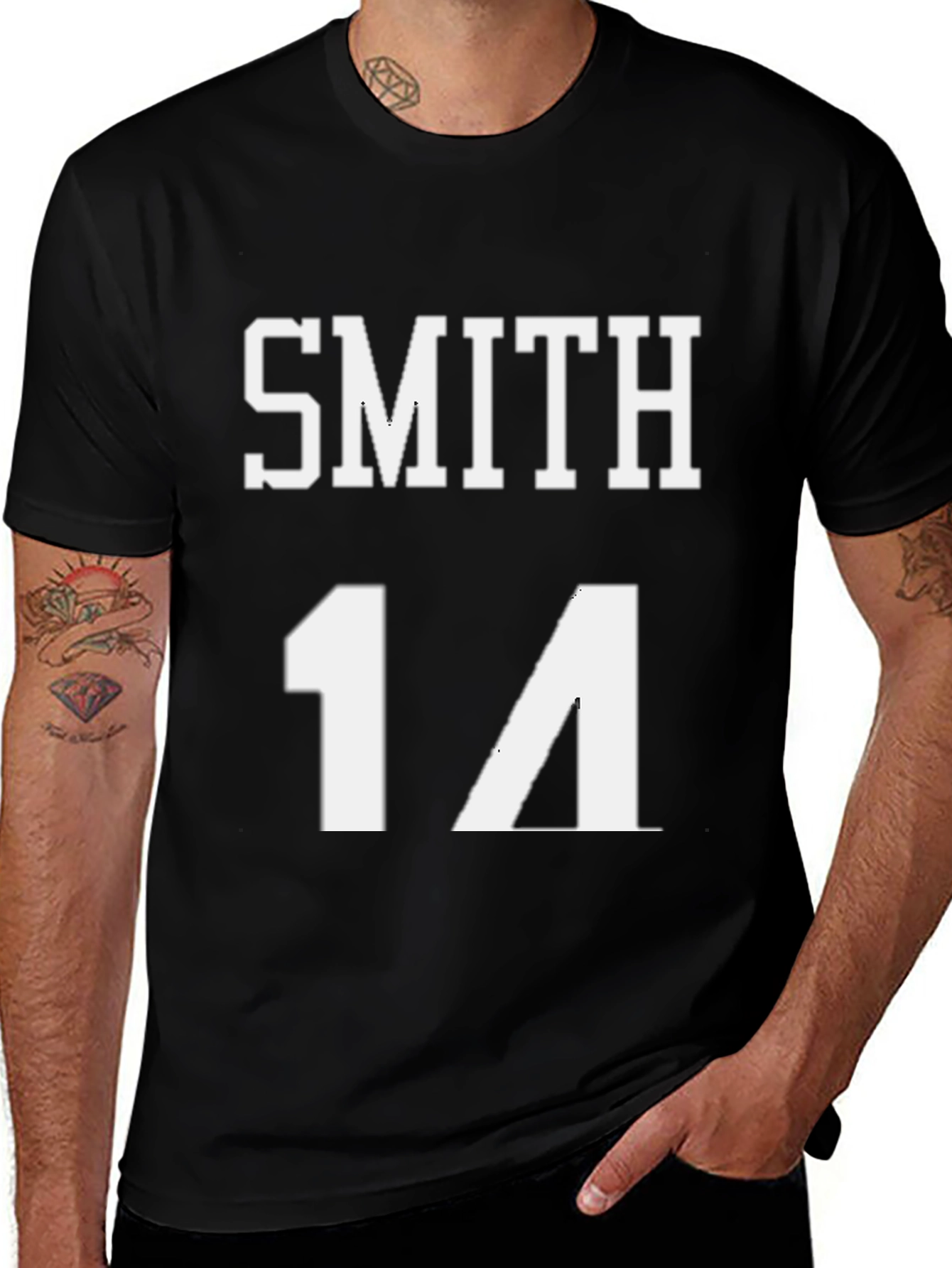 Smith 14 Black T-Shirt