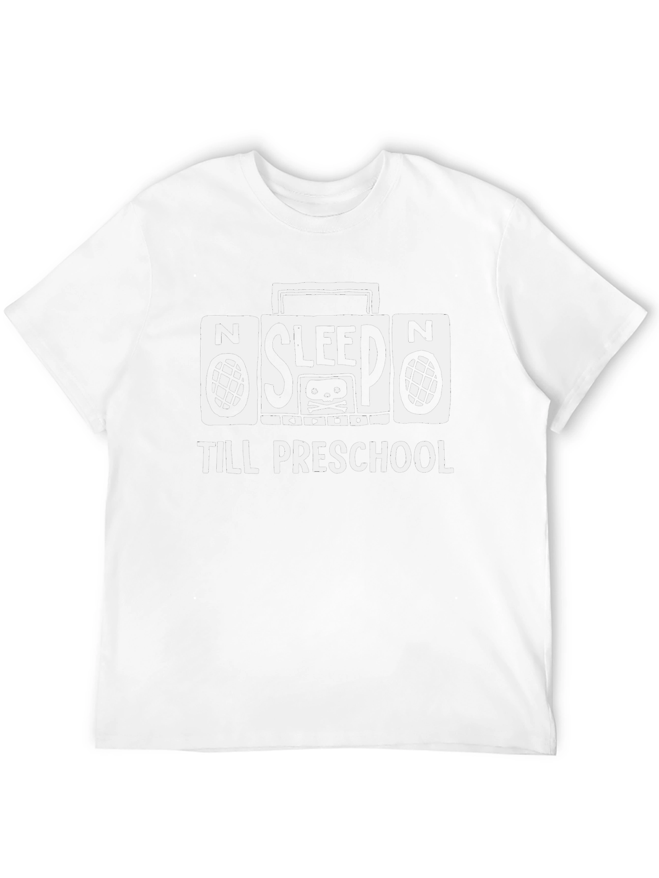 Sleep Till Preschool Graphic T-Shirt