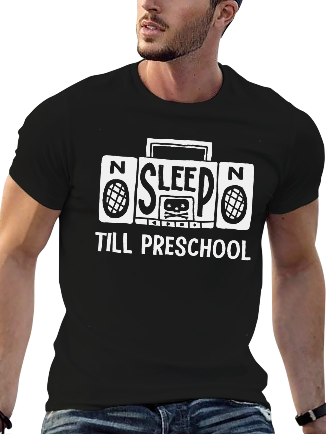 Sleep Till Preschool Graphic T-Shirt