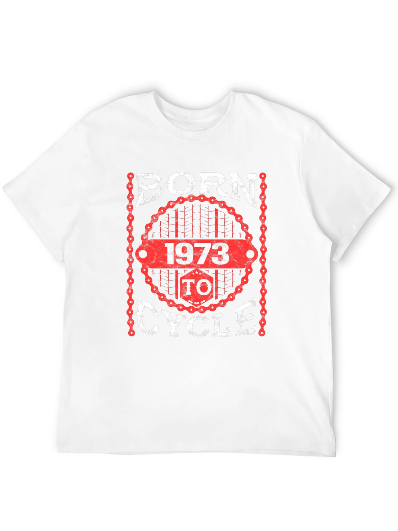 Born 1973 to Cycle Black T-Shirt