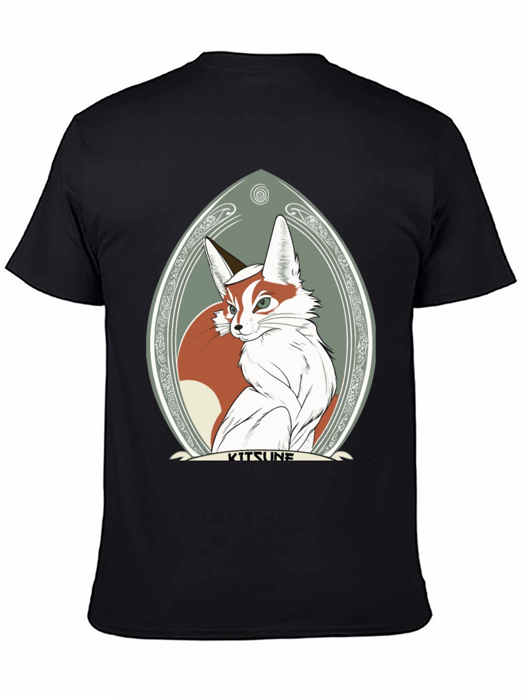 Kitsune Fox Graphic Tee - Stylish & Unique Design