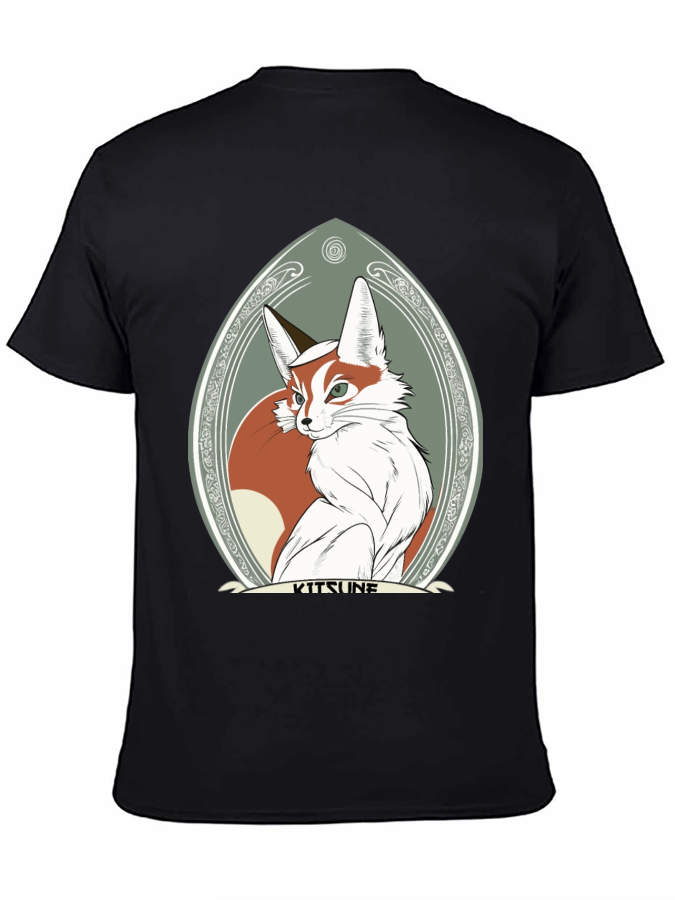 Kitsune Fox Graphic Tee - Stylish & Unique Design