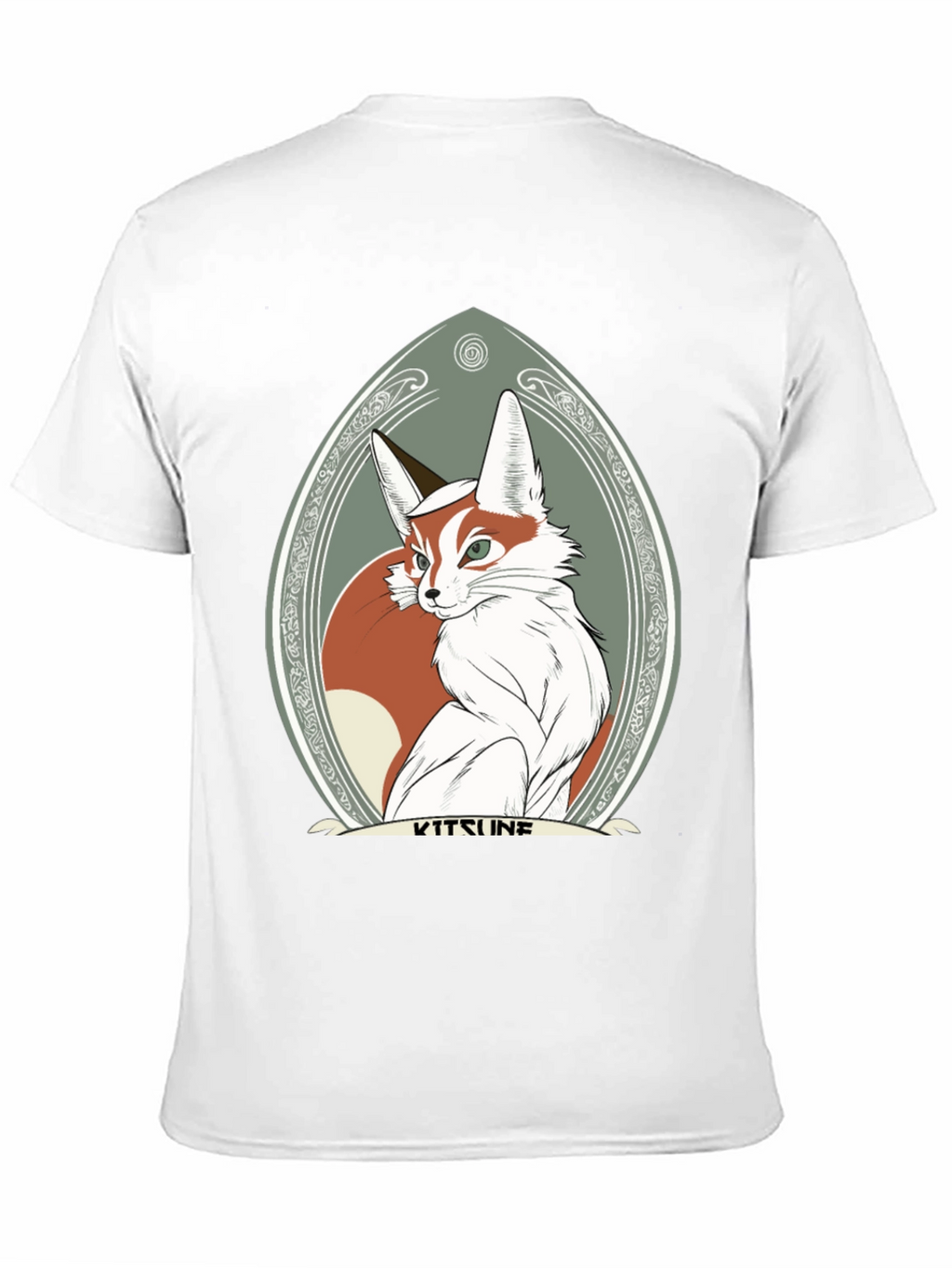 Kitsune Fox Graphic Tee - Stylish & Unique Design