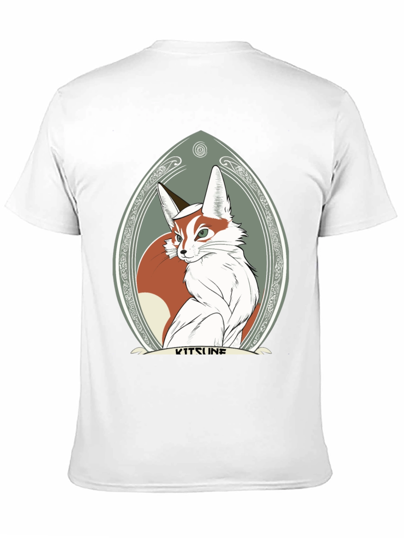 Kitsune Fox Graphic Tee - Stylish & Unique Design