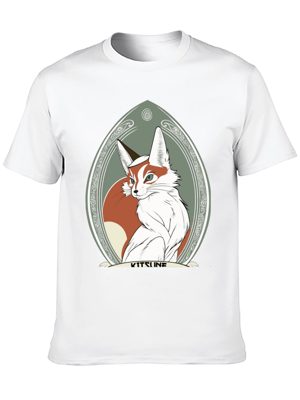 Kitsune Fox Graphic Tee - Stylish & Unique Design
