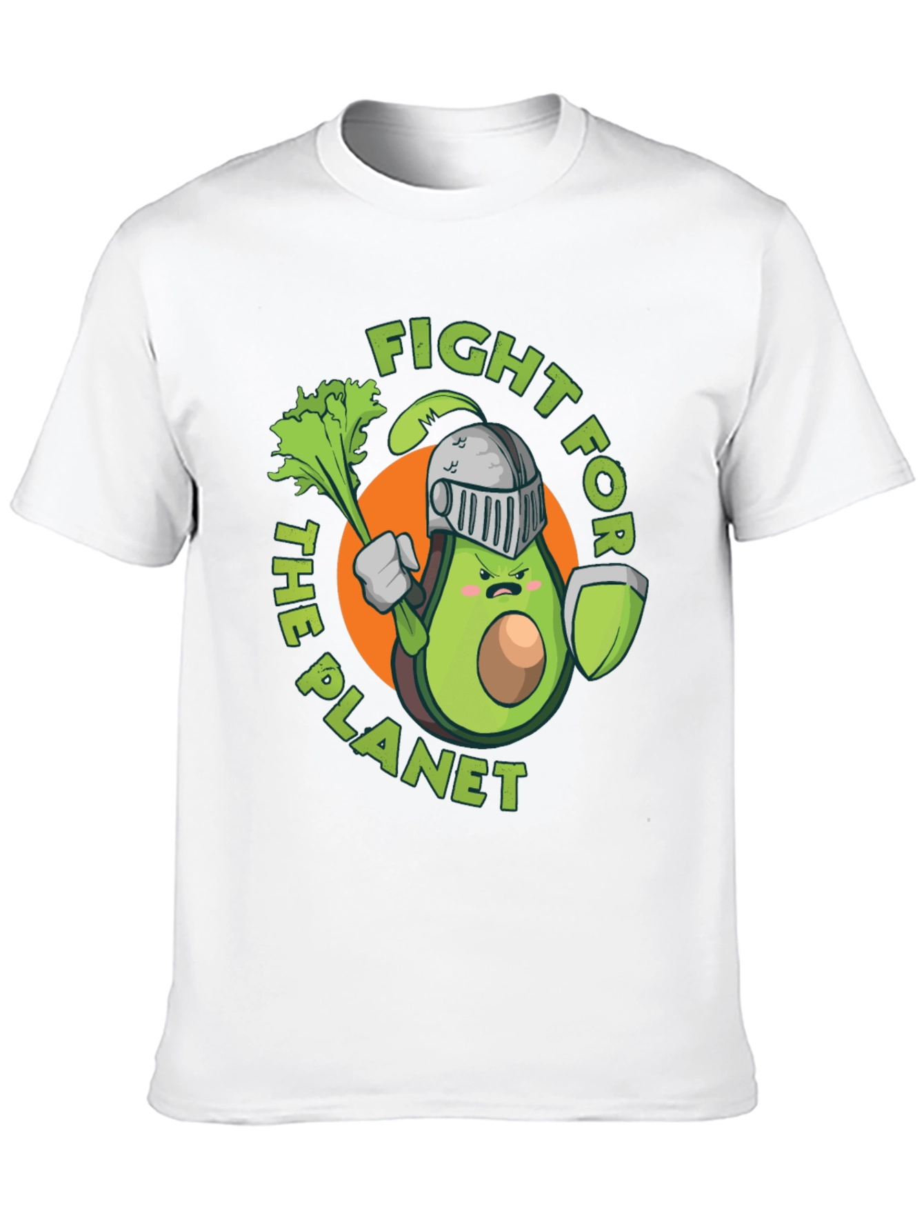 Fight for the Planet Avocado Knight Graphic Tee