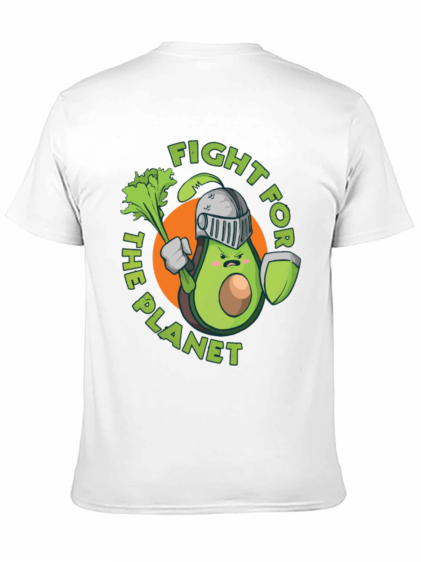 Fight for the Planet Avocado Knight Graphic Tee