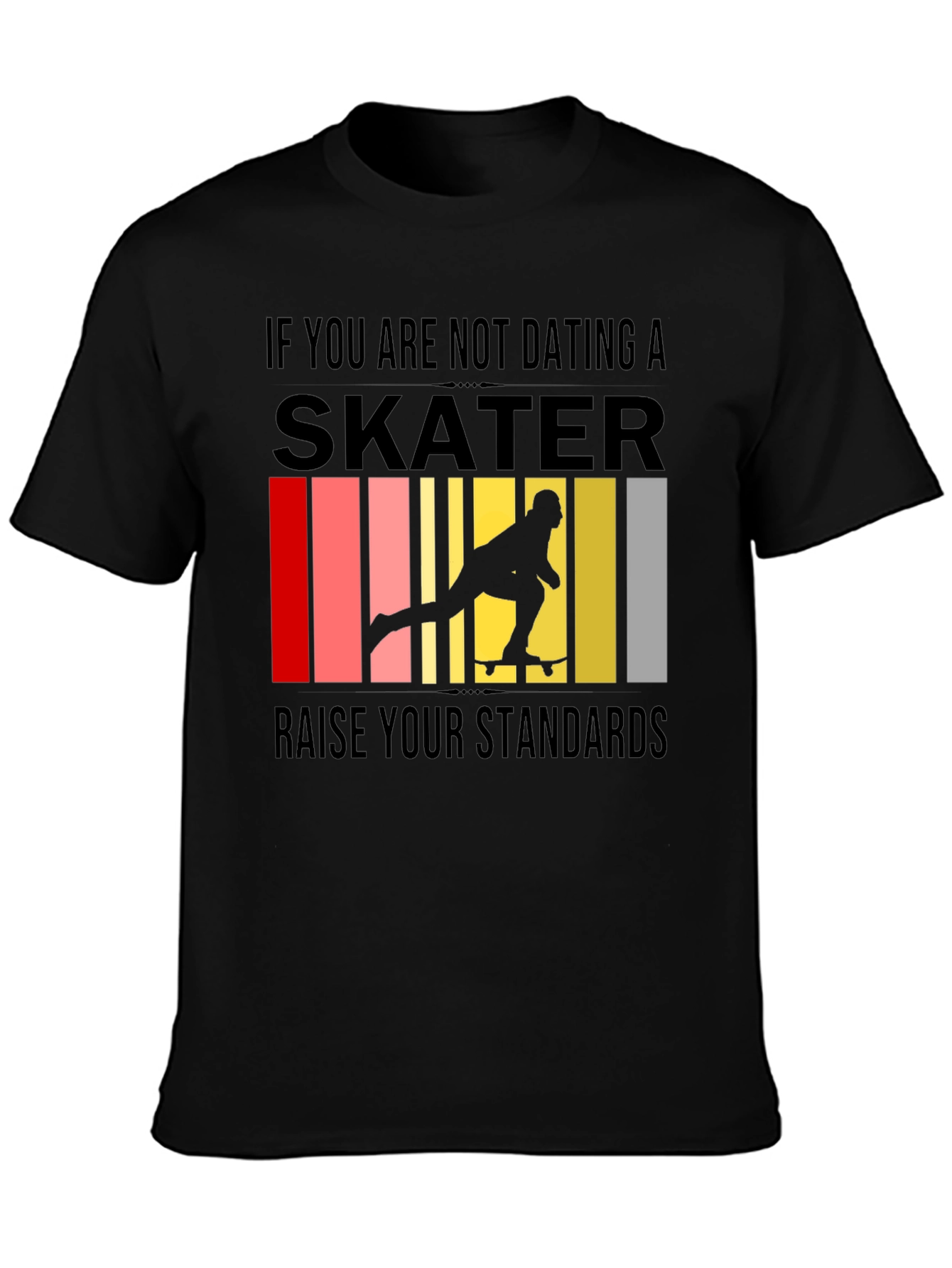 Skater Graphic T-Shirt - Raise Your Standards