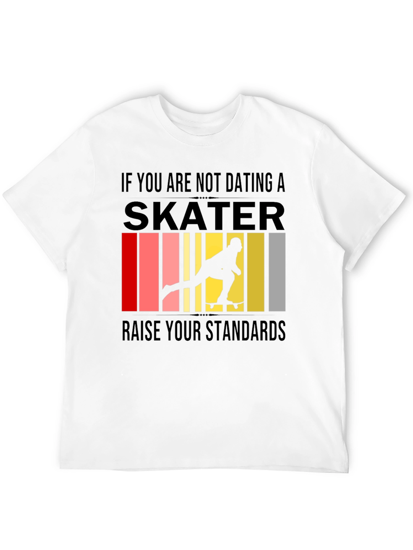 Skater Graphic T-Shirt - Raise Your Standards