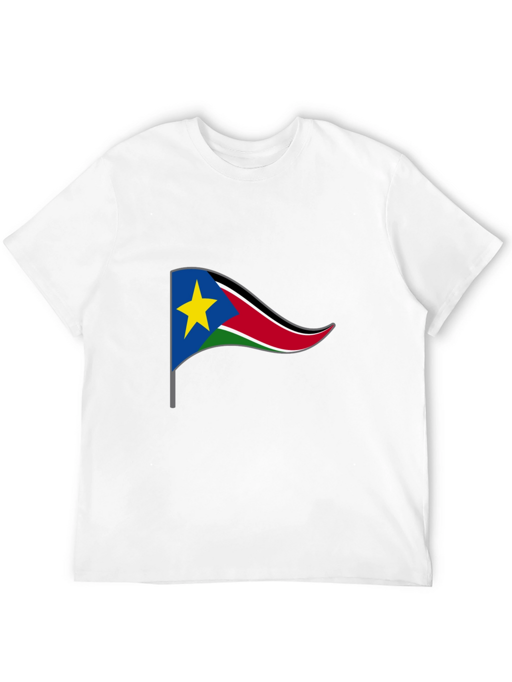 South Sudan Flag Graphic T-Shirt