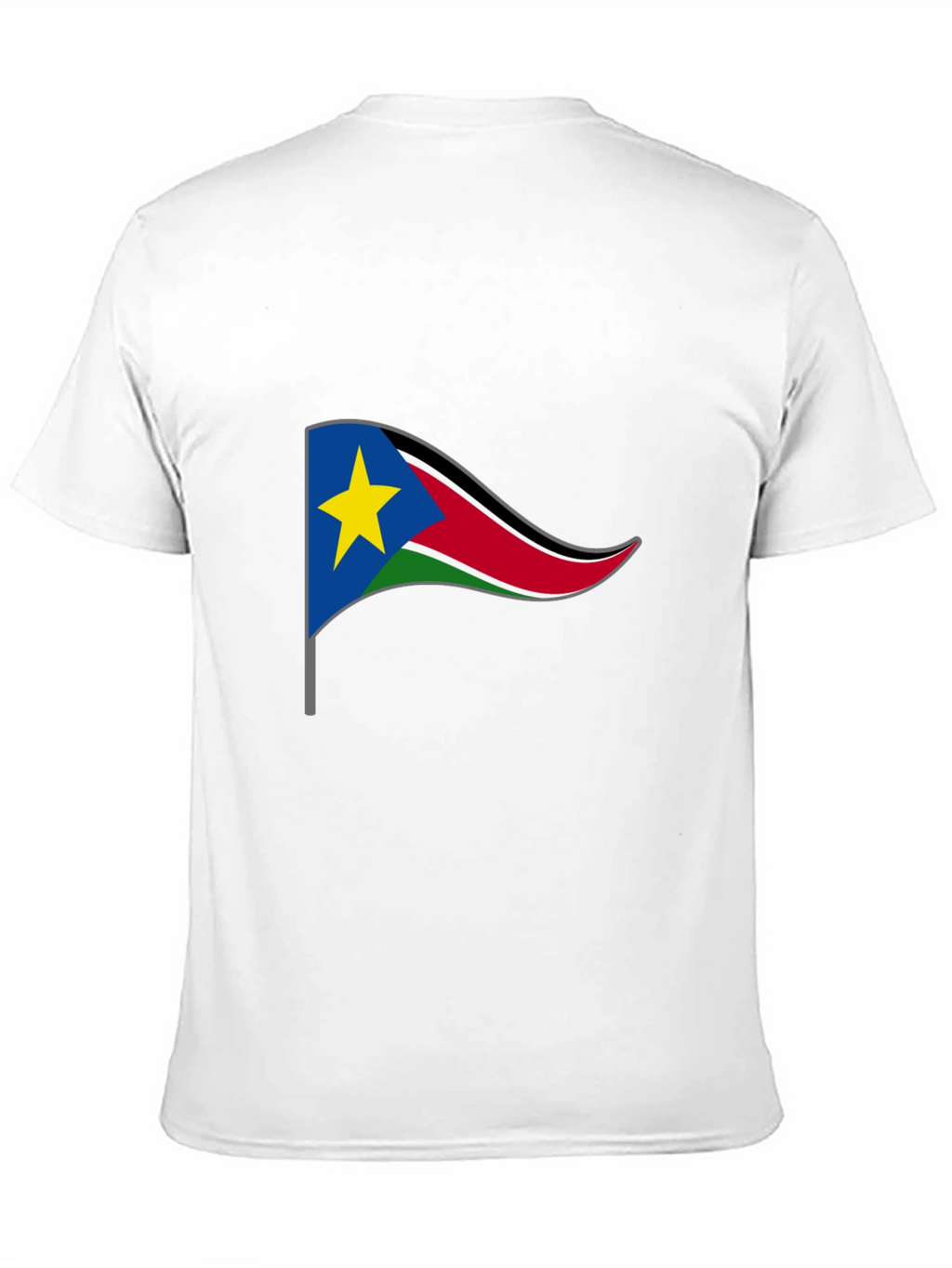 South Sudan Flag Graphic T-Shirt
