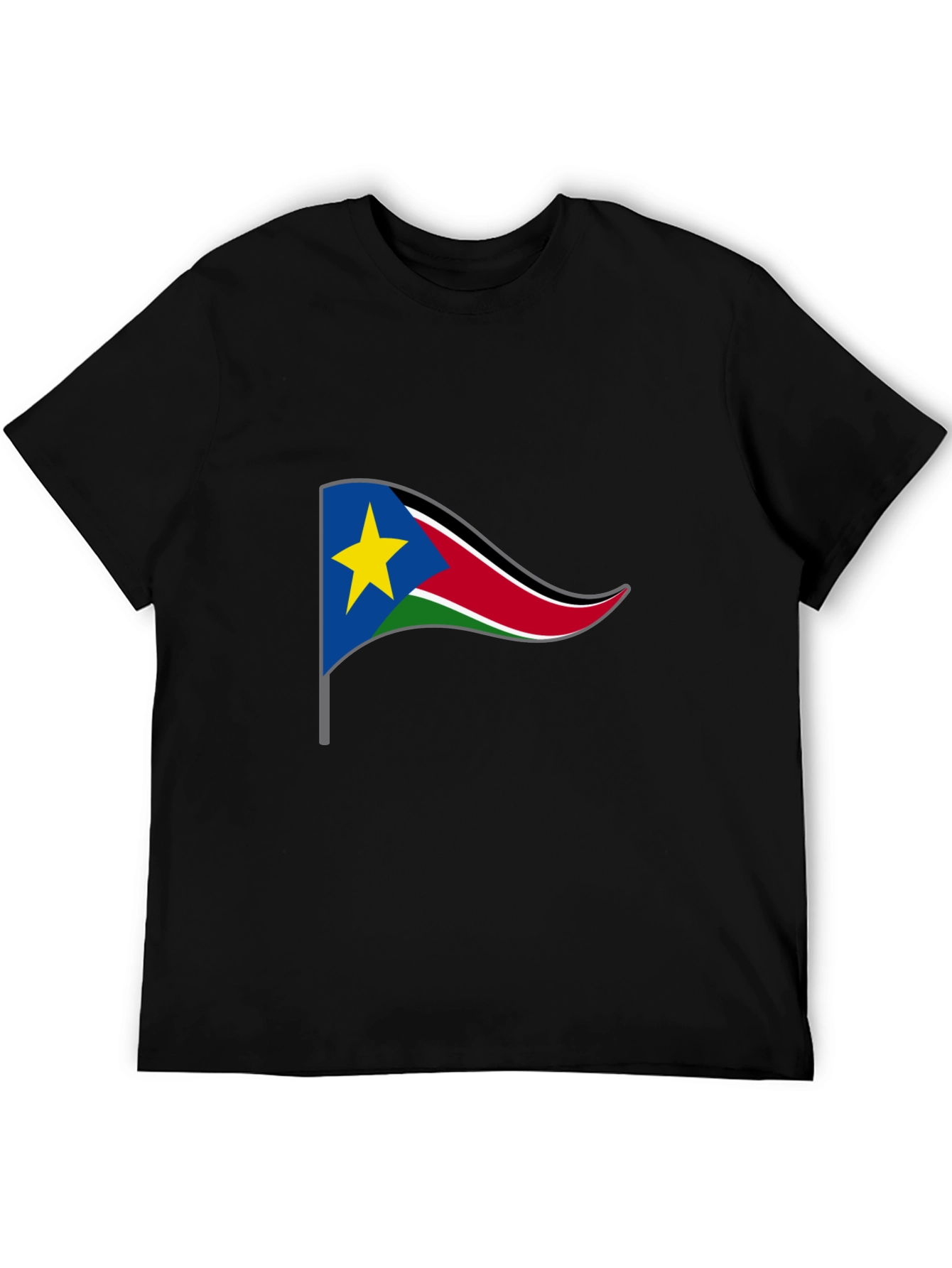 South Sudan Flag Graphic T-Shirt