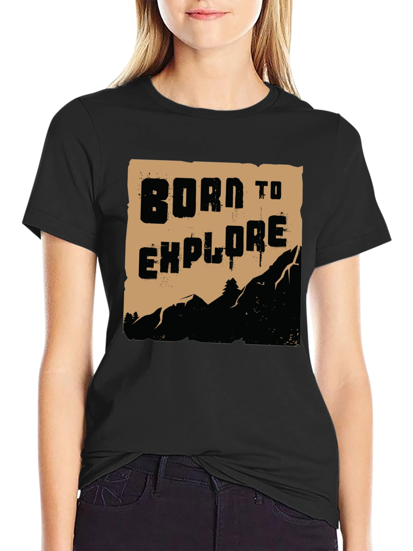 Born to Explore Graphic Tee - Adventure Awaits