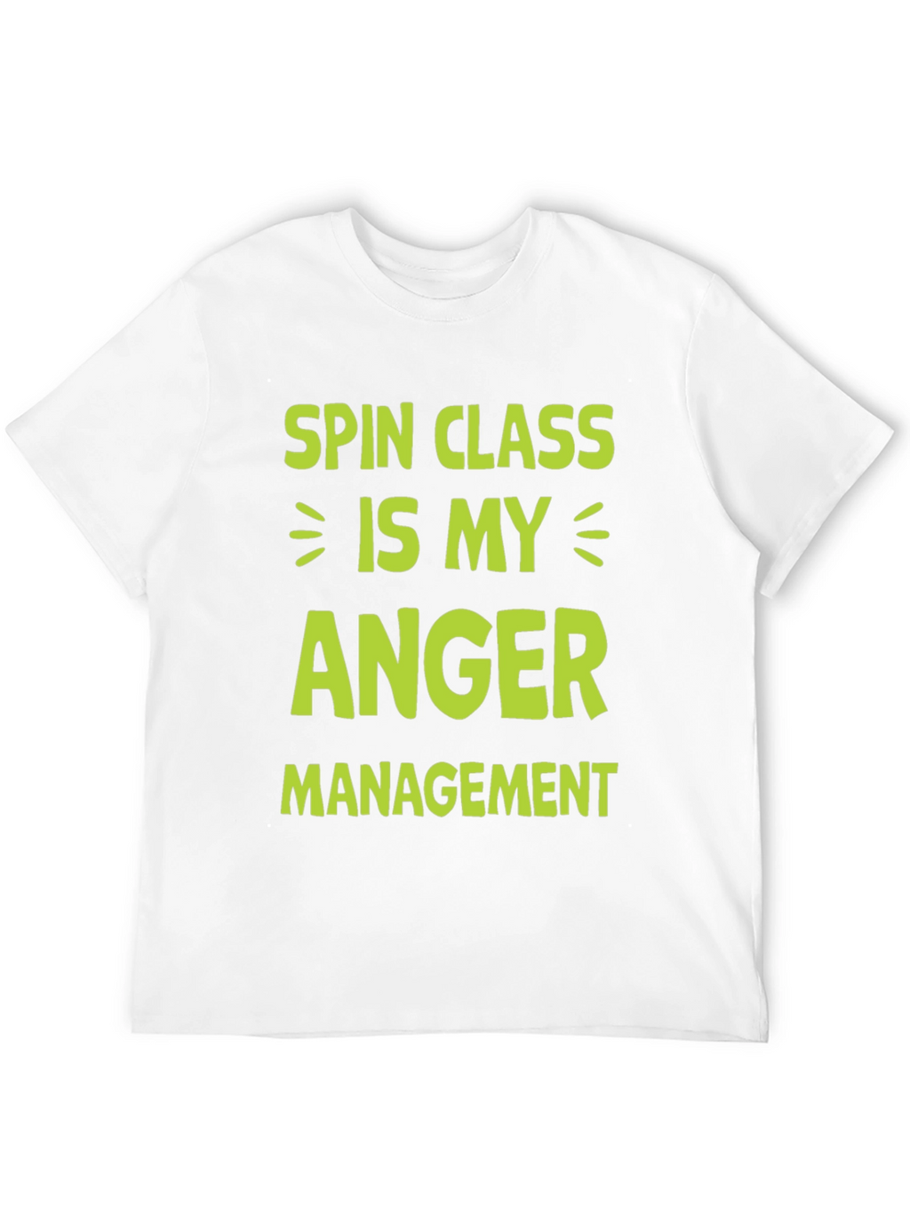 Spin Class Anger Management Graphic Tee