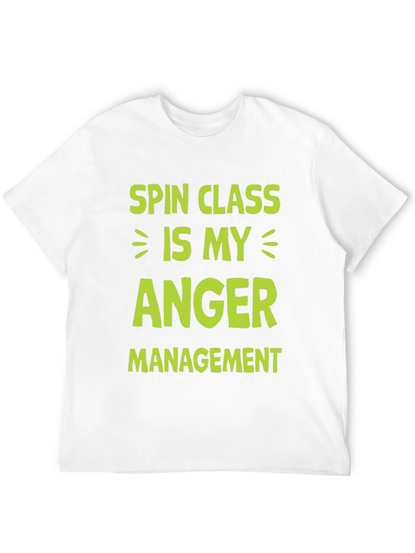 Spin Class Anger Management Graphic Tee
