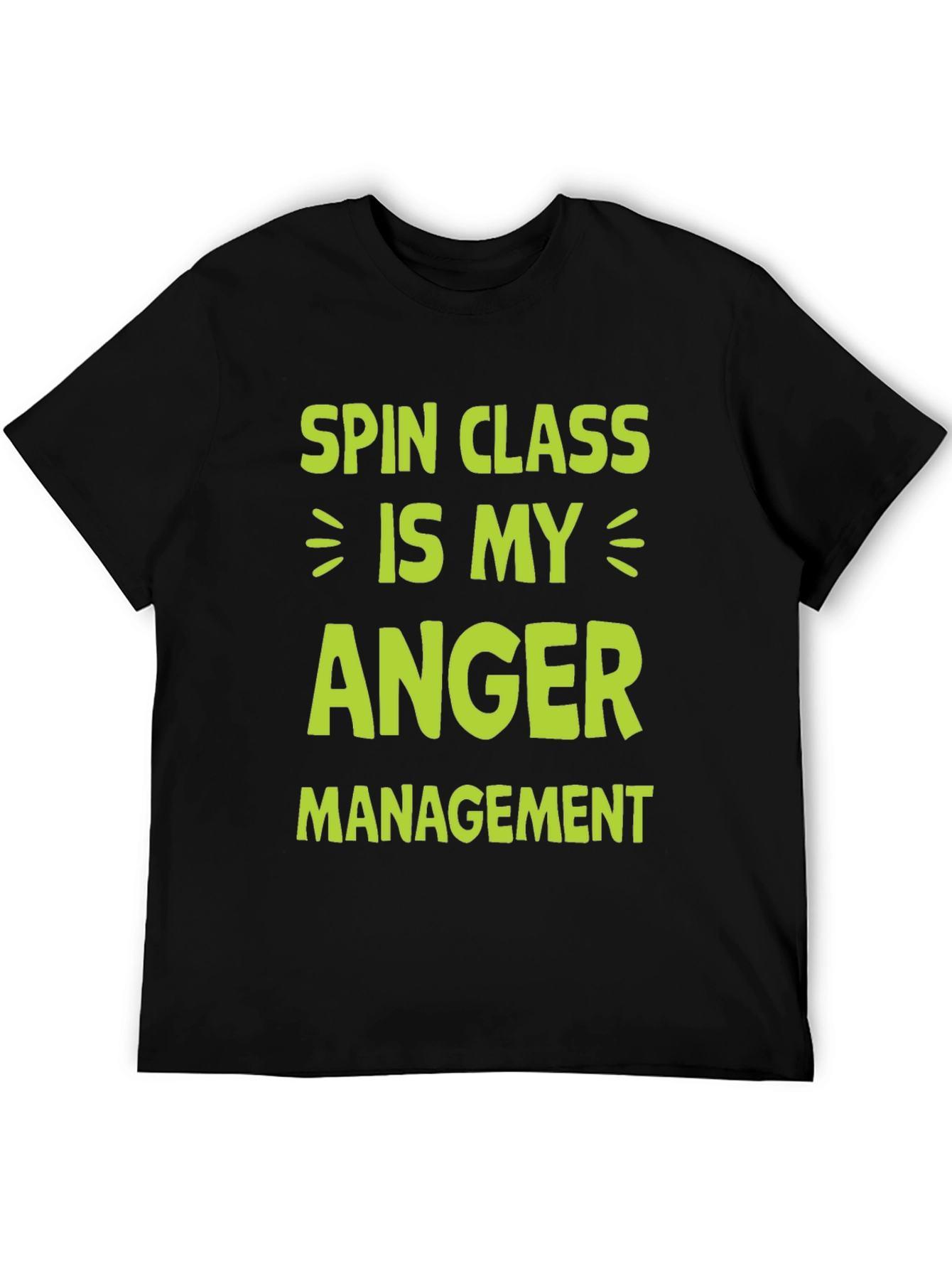 Spin Class Anger Management Graphic Tee