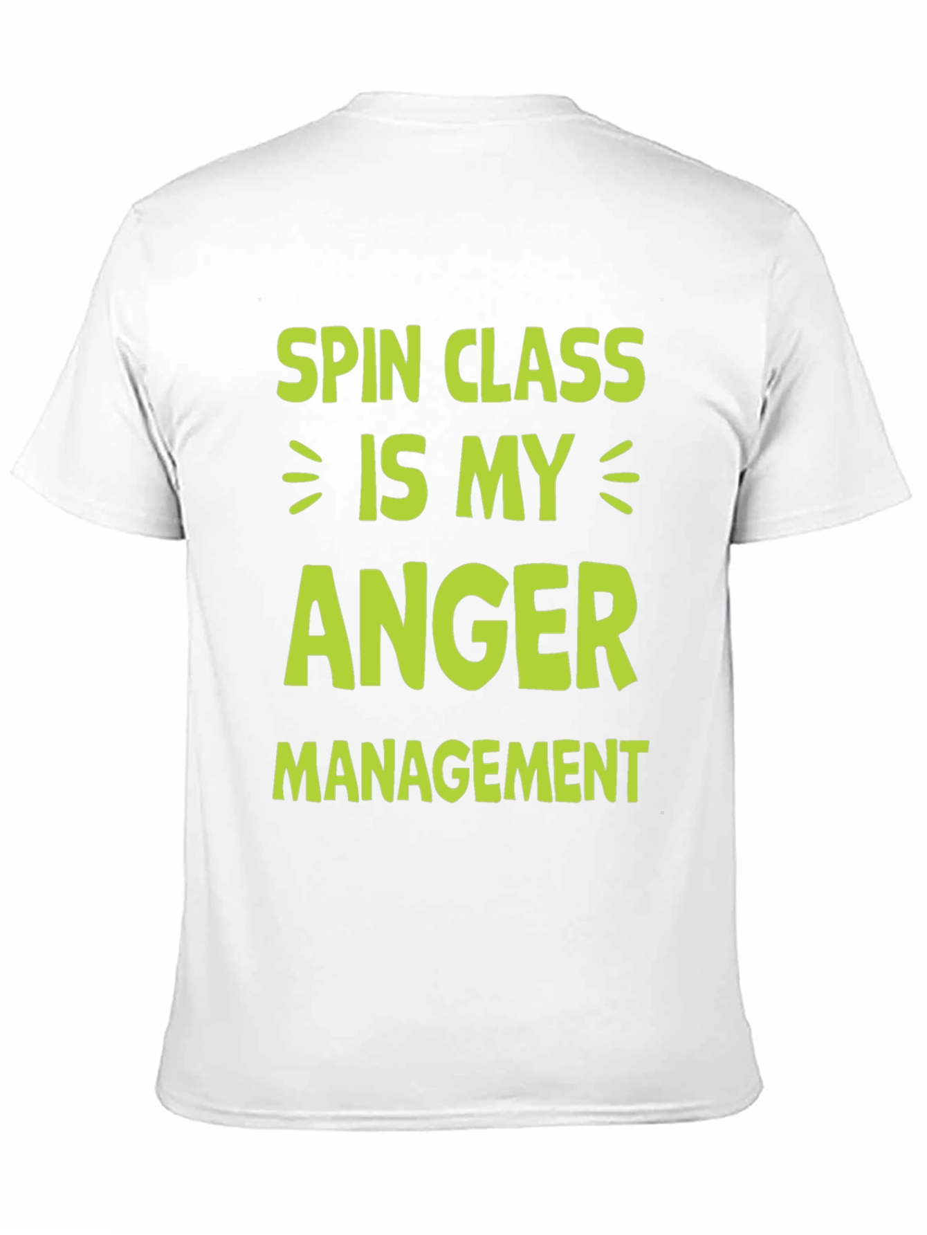Spin Class Anger Management Graphic Tee