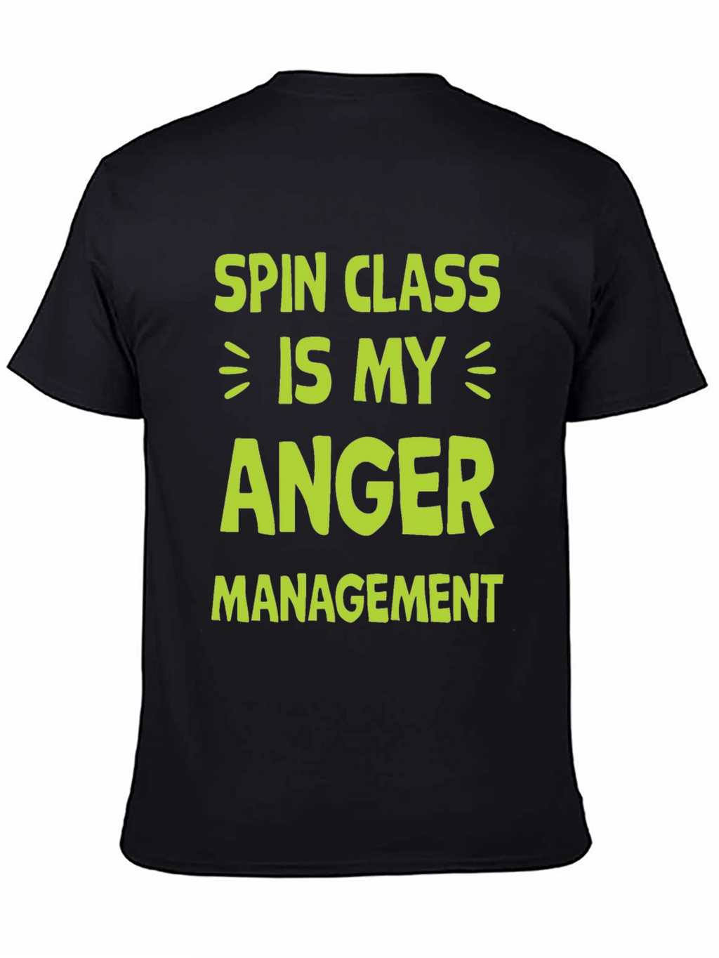 Spin Class Anger Management Graphic Tee