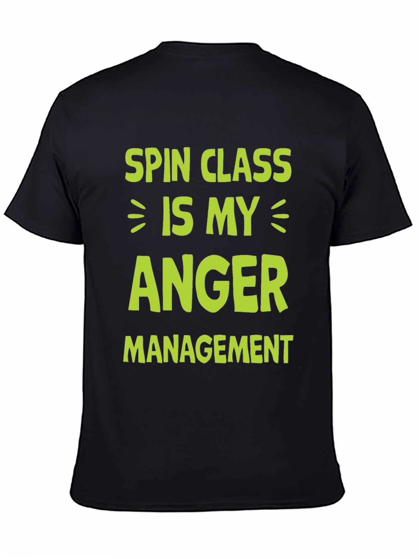 Spin Class Anger Management Graphic Tee