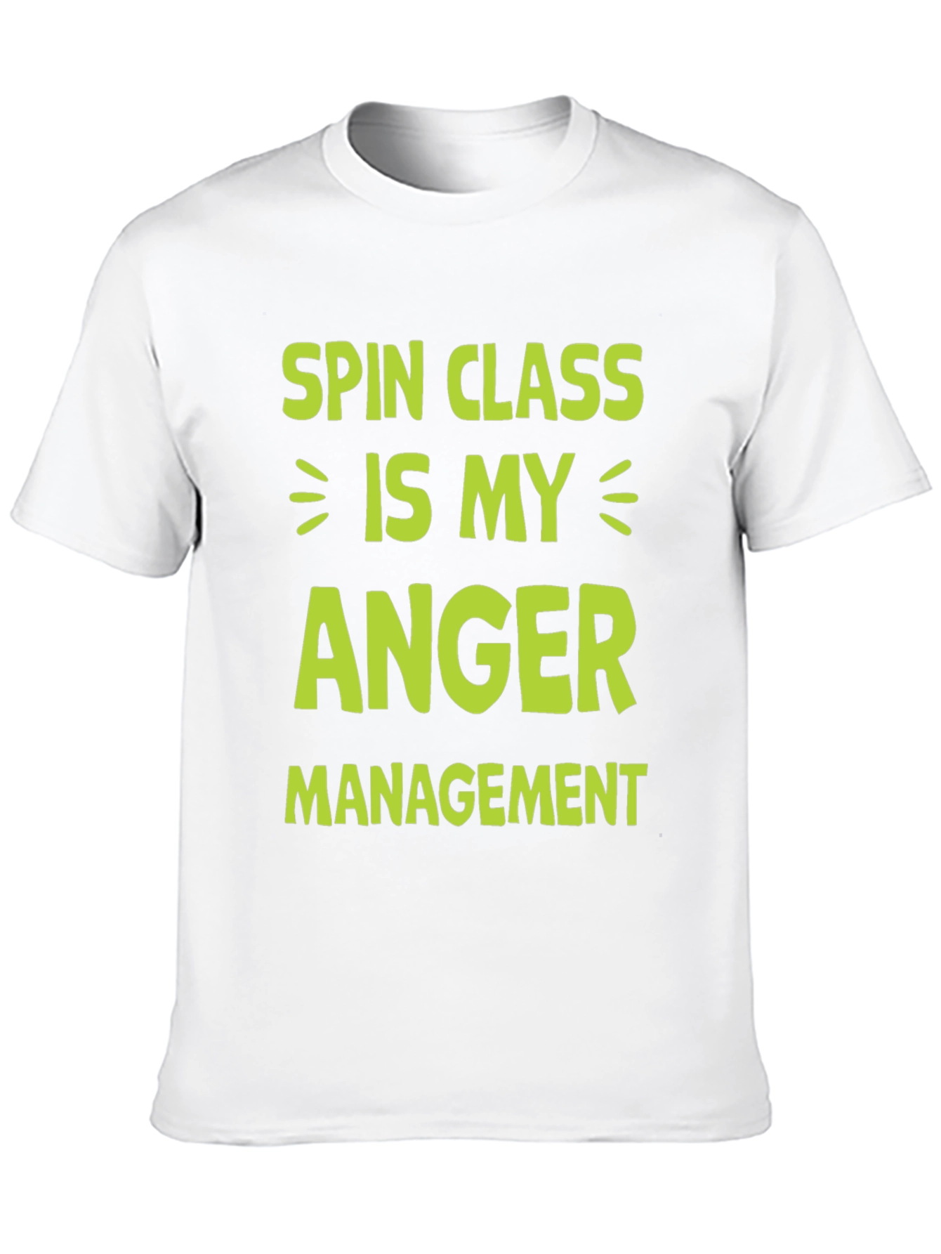 Spin Class Anger Management Graphic Tee