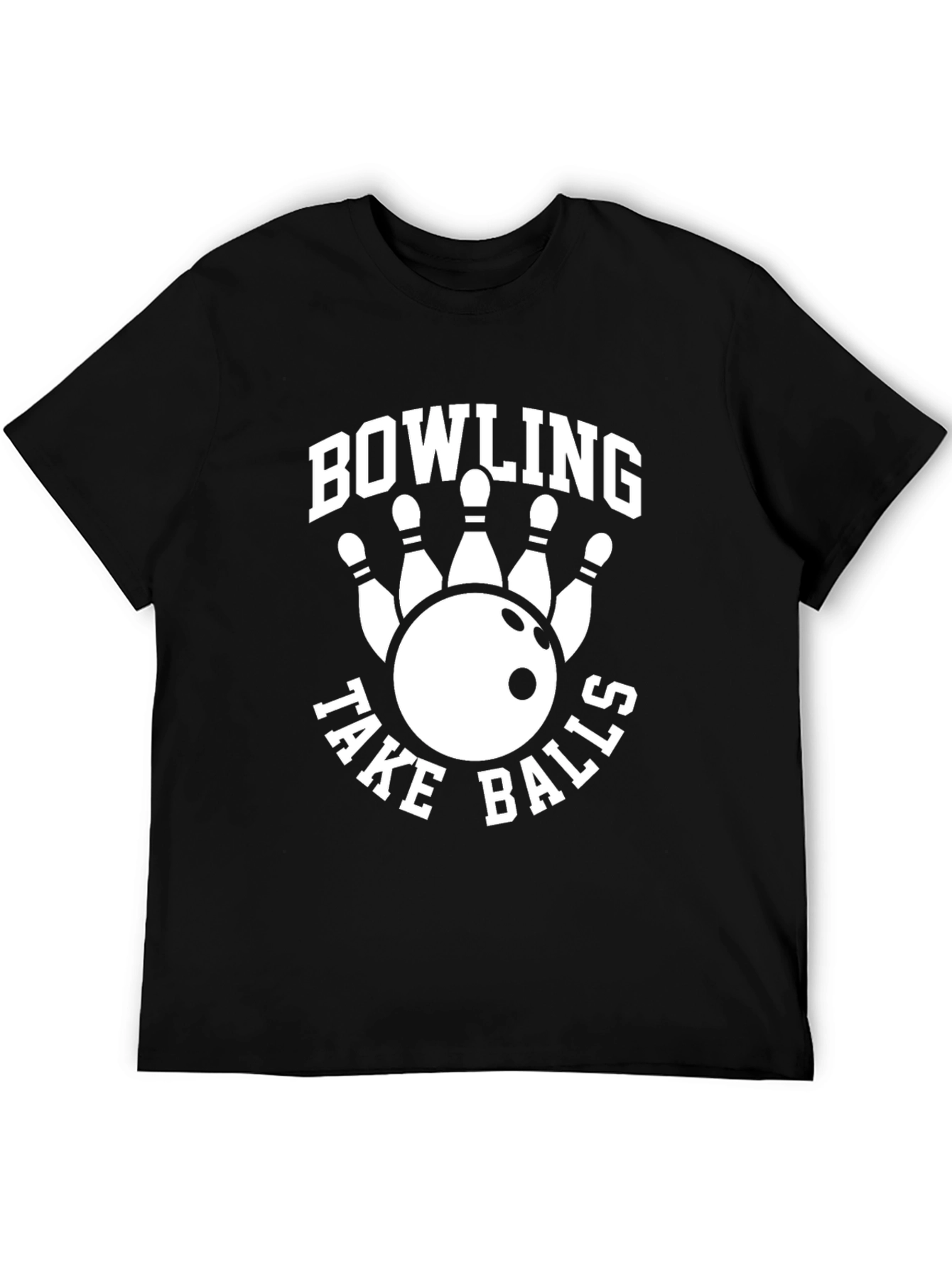 Bowling Strike Balls T-Shirt - Funny Bowling Tee