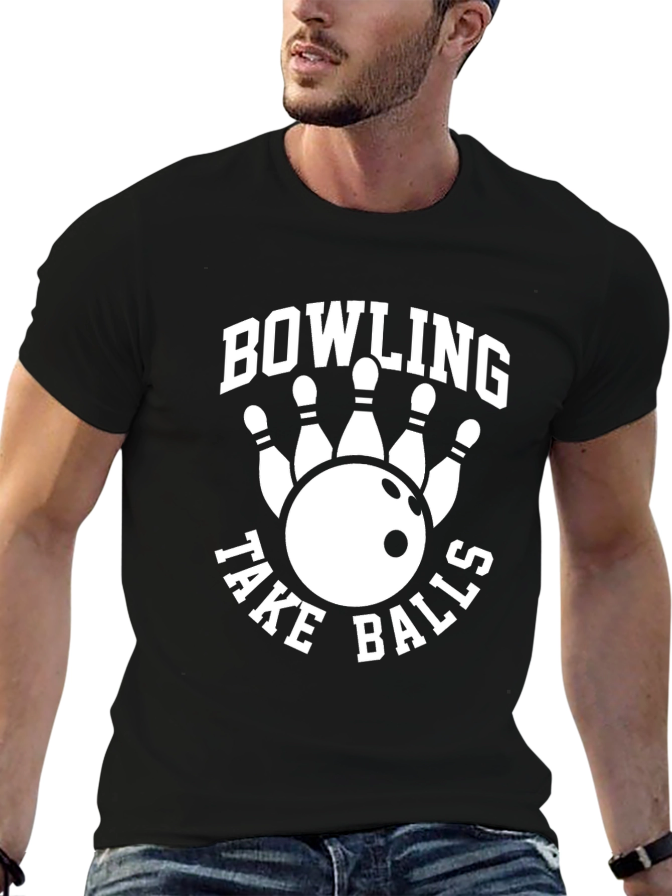 Bowling Strike Balls T-Shirt - Funny Bowling Tee