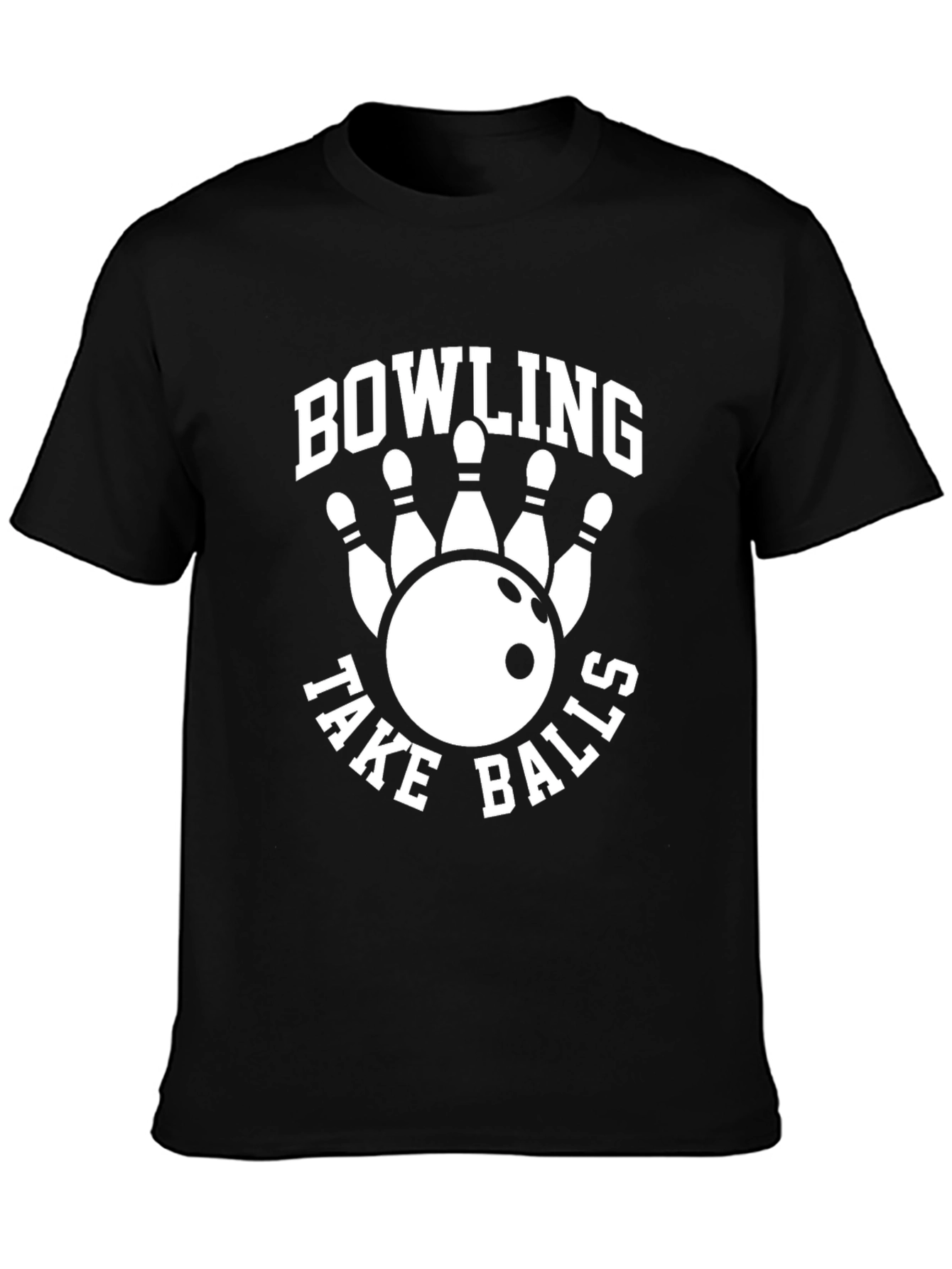 Bowling Strike Balls T-Shirt - Funny Bowling Tee