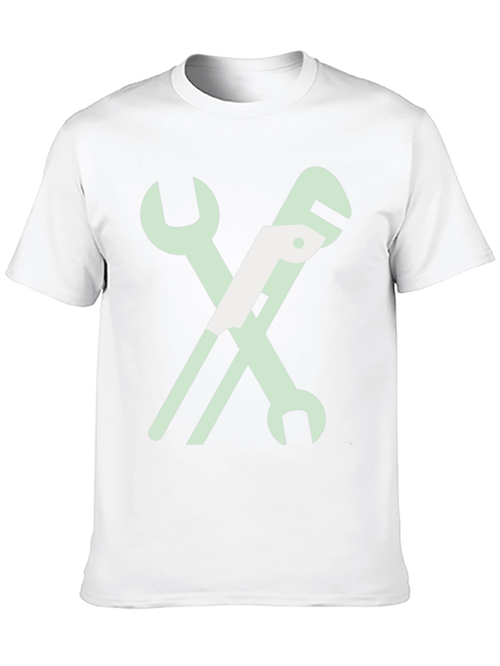 Wrench Graphic T-Shirt - Black Cotton Tee
