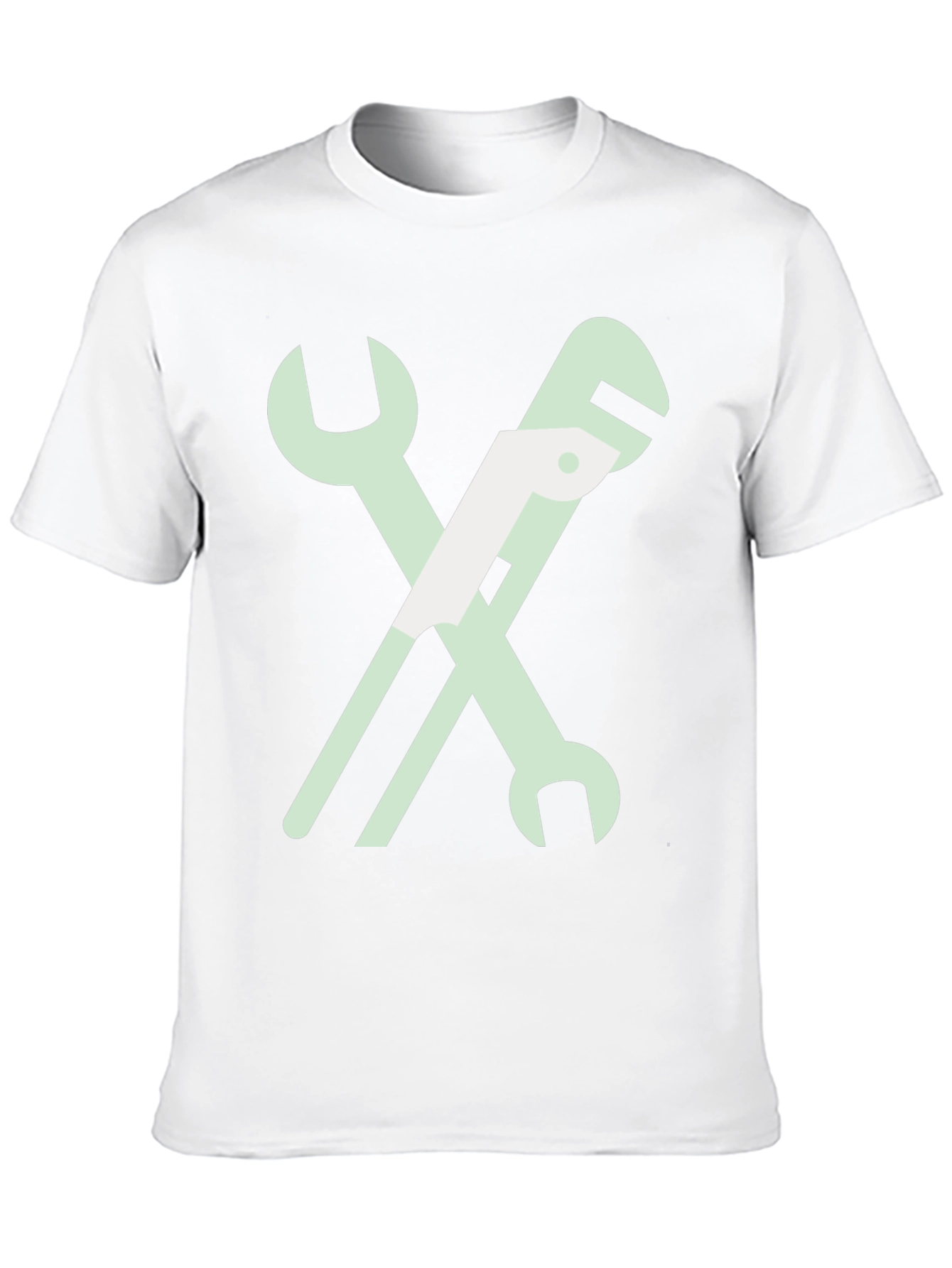 Wrench Graphic T-Shirt - Black Cotton Tee