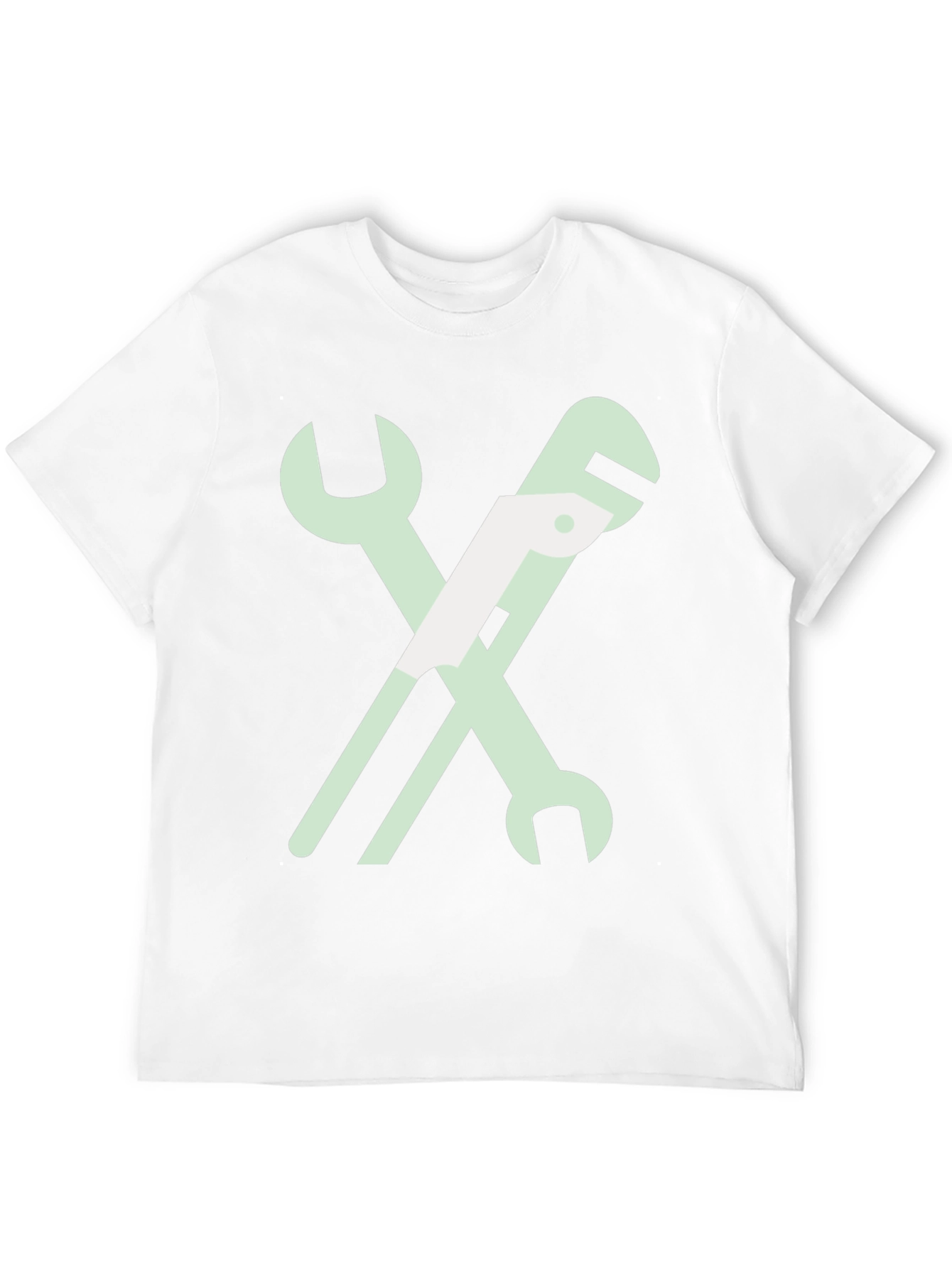 Wrench Graphic T-Shirt - Black Cotton Tee