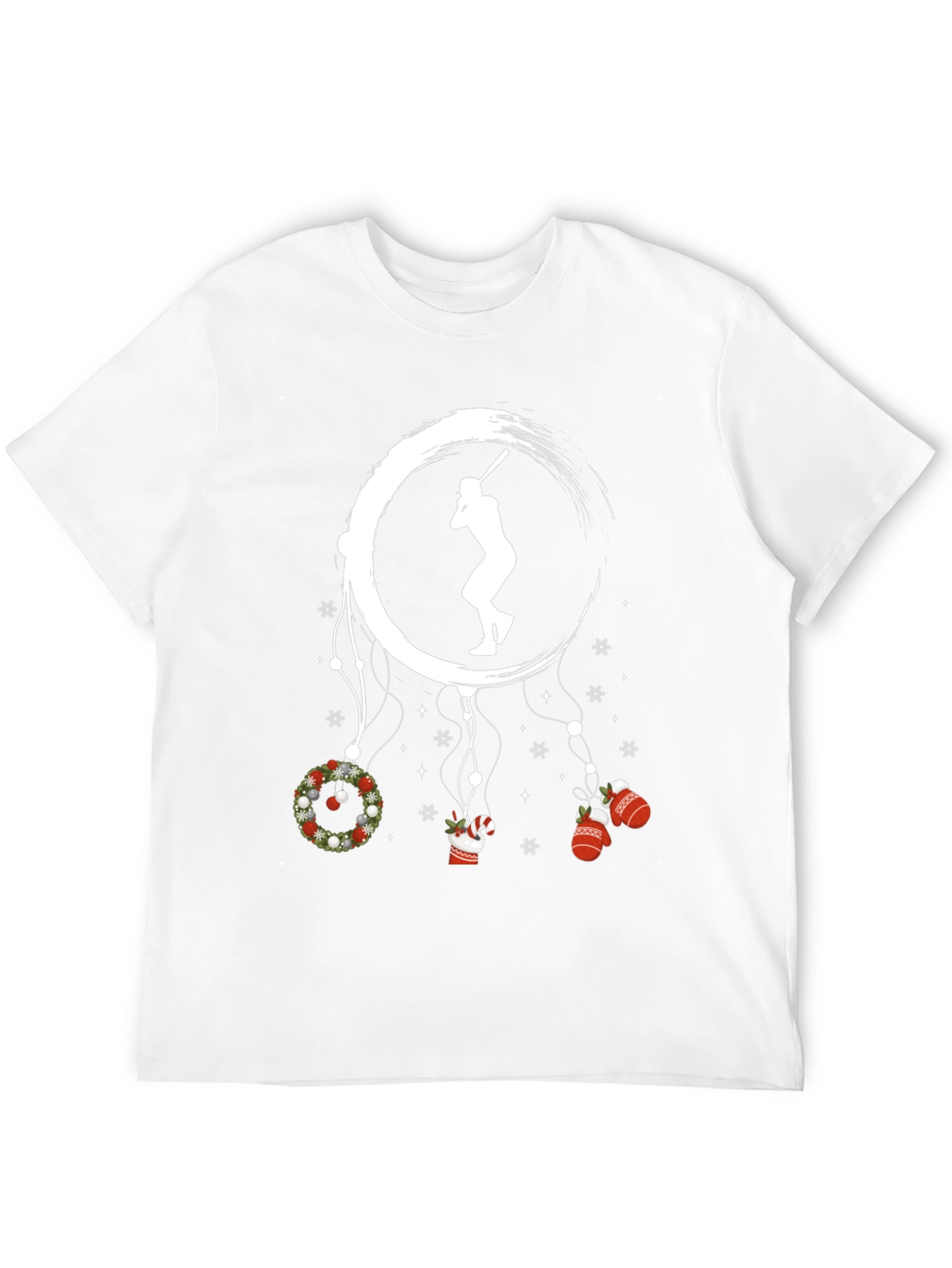 Baseball Christmas Dreamcatcher T-Shirt