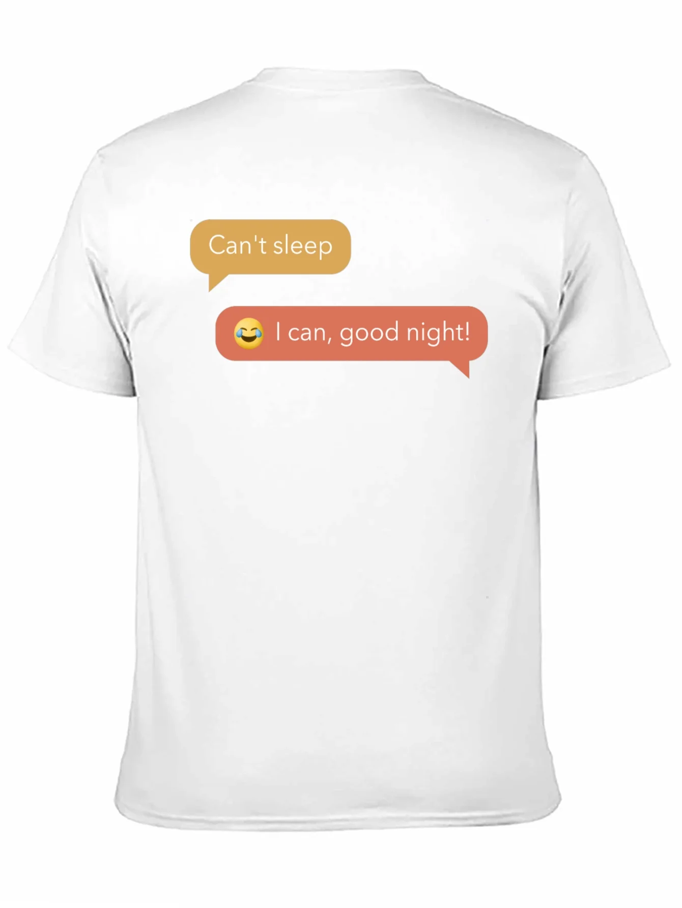 Funny Cant Sleep T-Shirt - Black Short Sleeve Tee