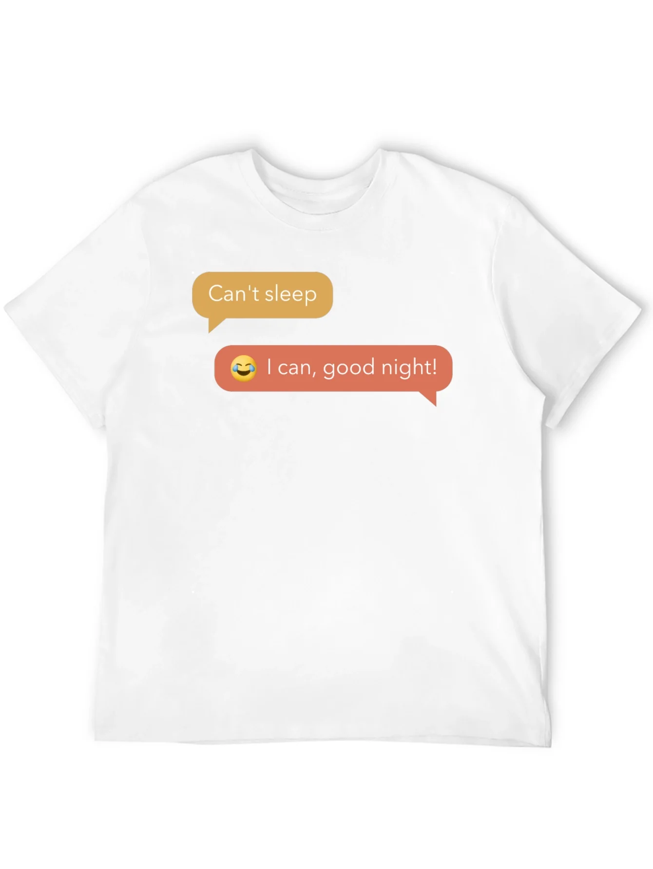 Funny Cant Sleep T-Shirt - Black Short Sleeve Tee