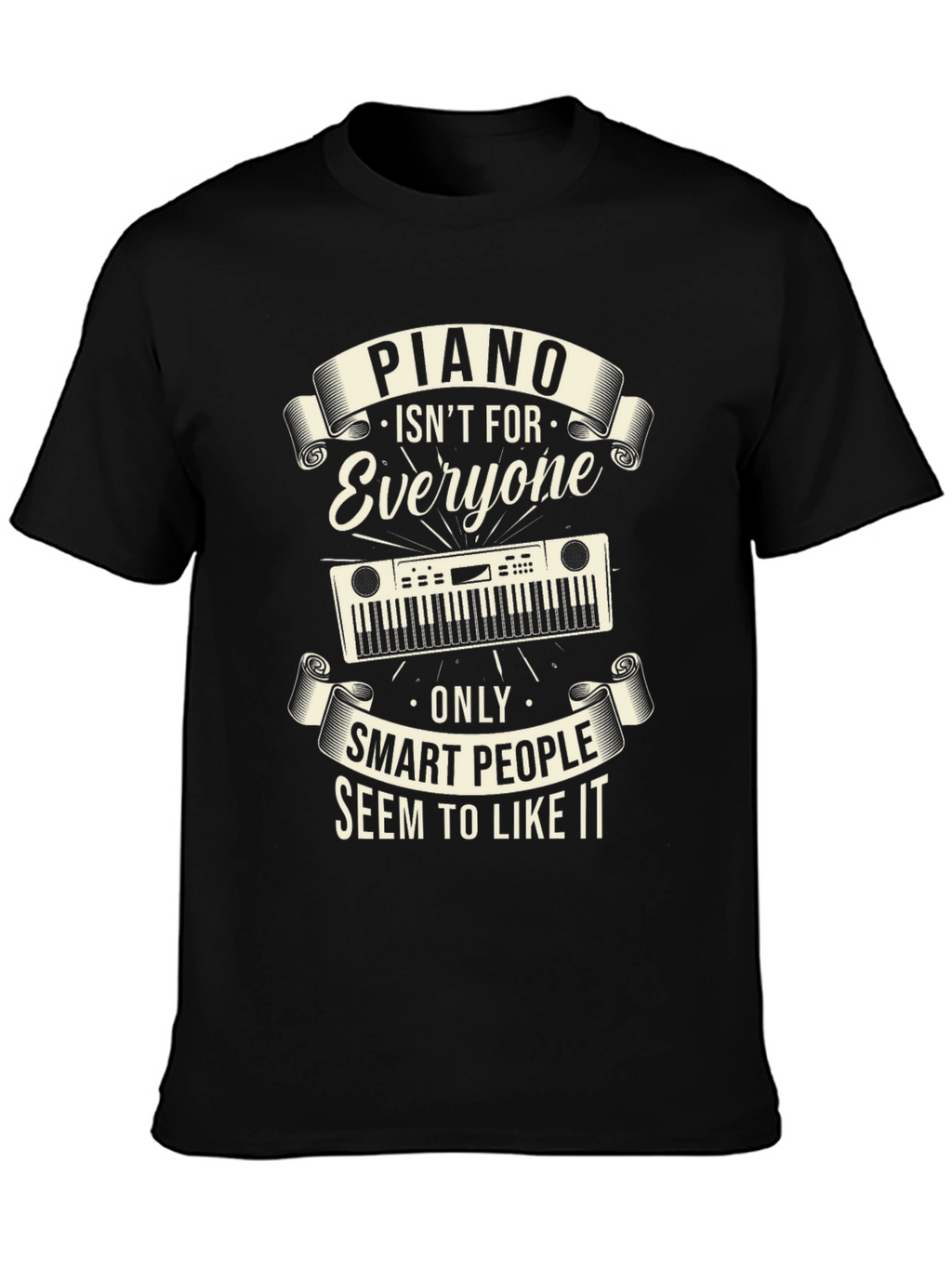 Piano Smart People T-Shirt