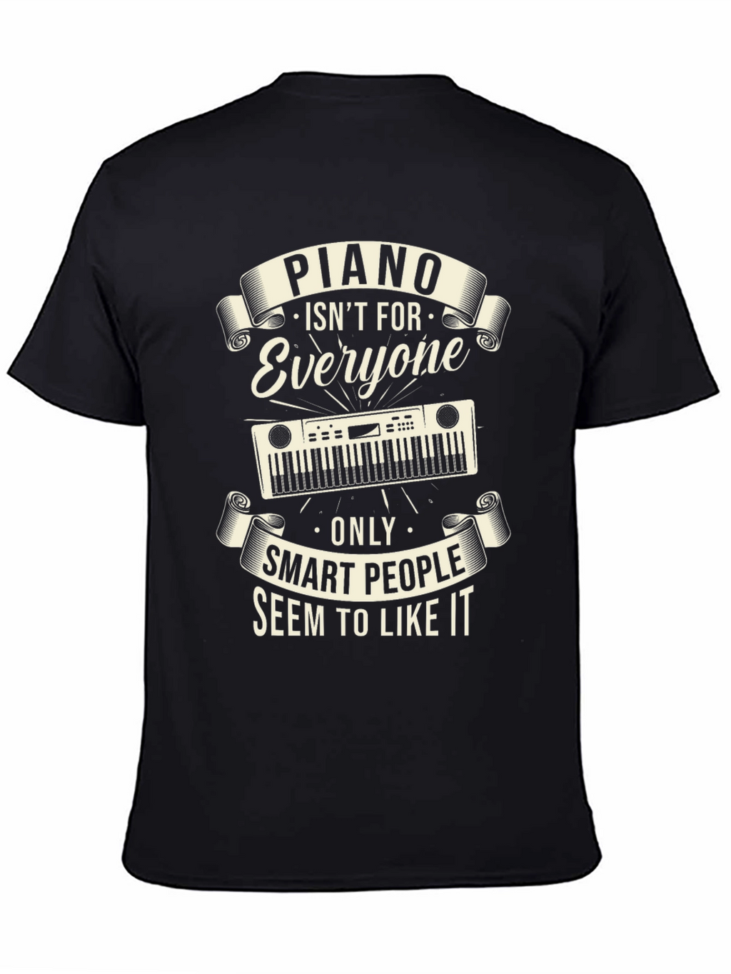 Piano Smart People T-Shirt