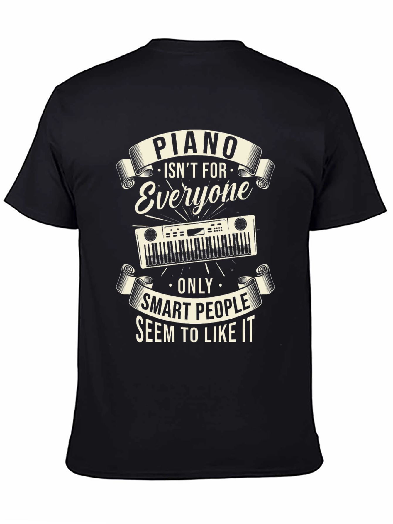 Piano Smart People T-Shirt