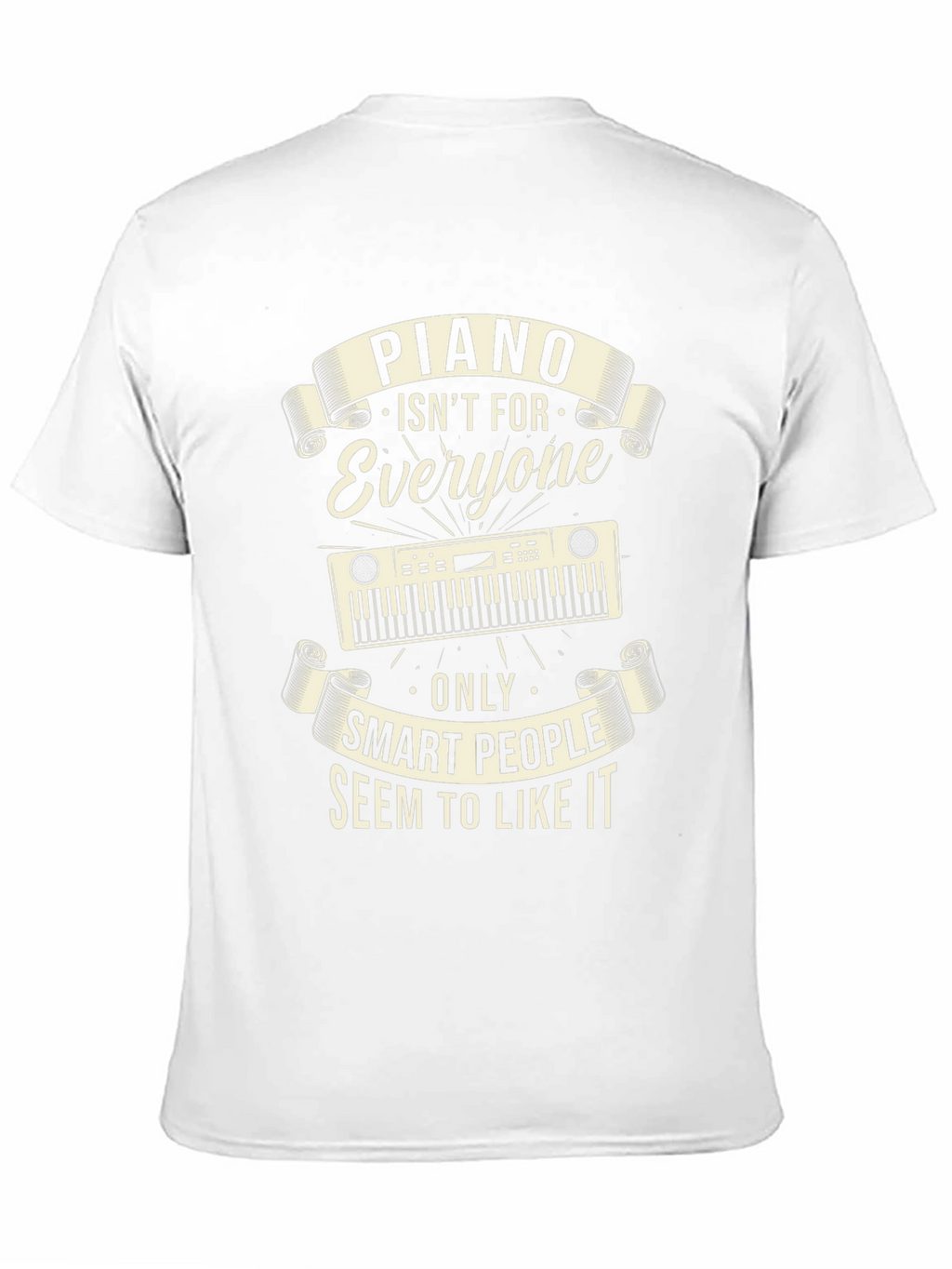 Piano Smart People T-Shirt