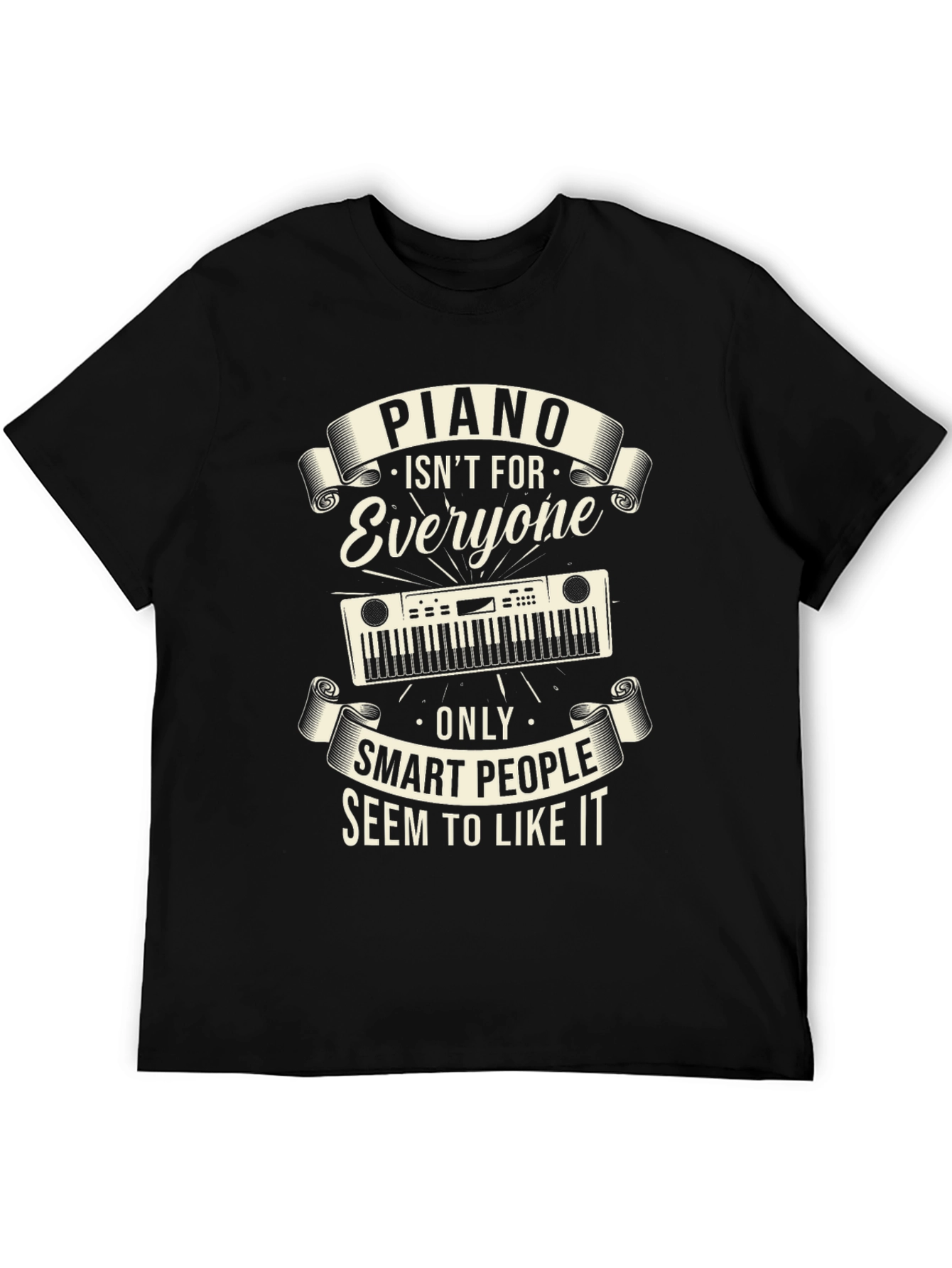 Piano Smart People T-Shirt