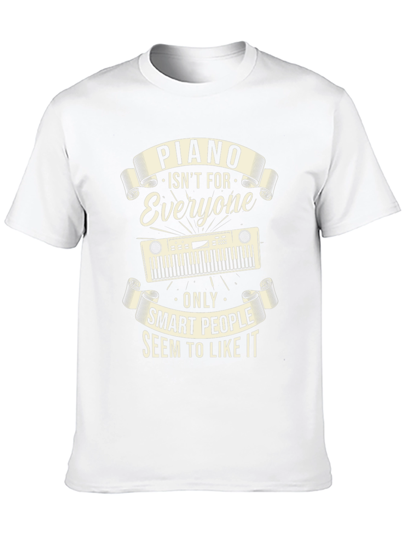 Piano Smart People T-Shirt