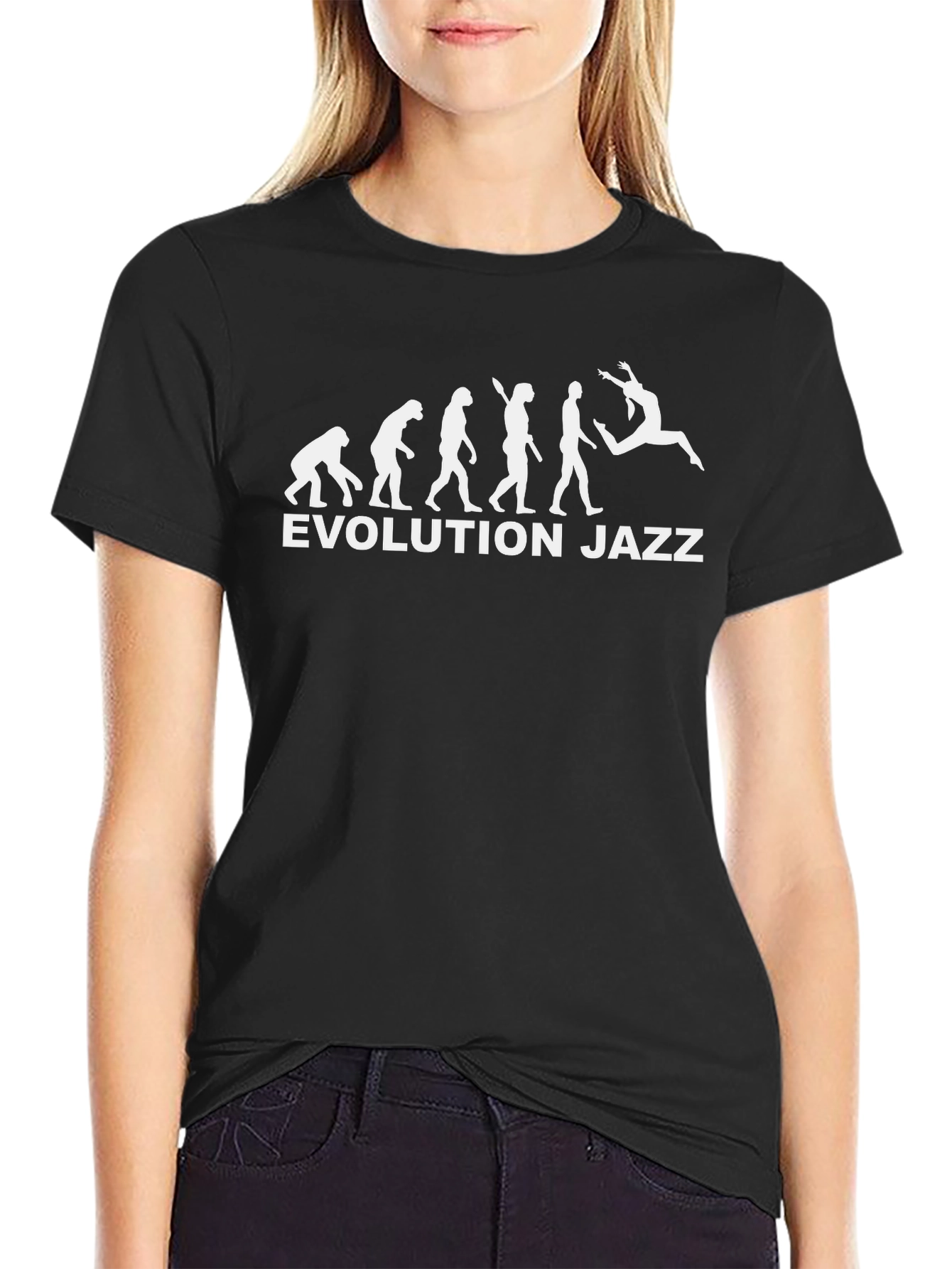 Evolution of Jazz Dance T-Shirt - Funny Graphic Tee