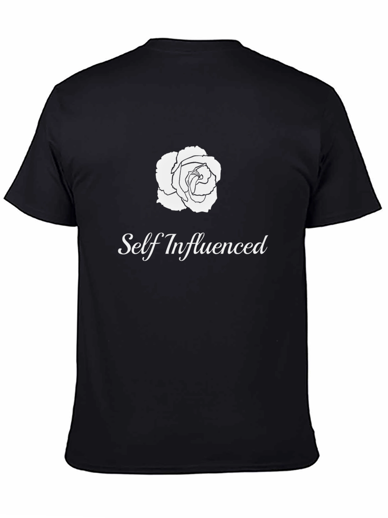 Self Influenced Rose Graphic T-Shirt - Soft Cotton Tee