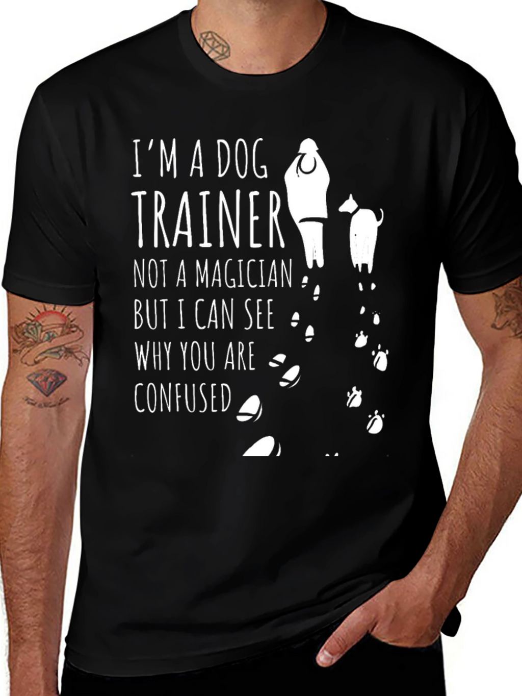 Dog Trainer T-Shirt - Funny Animal Lover Tee