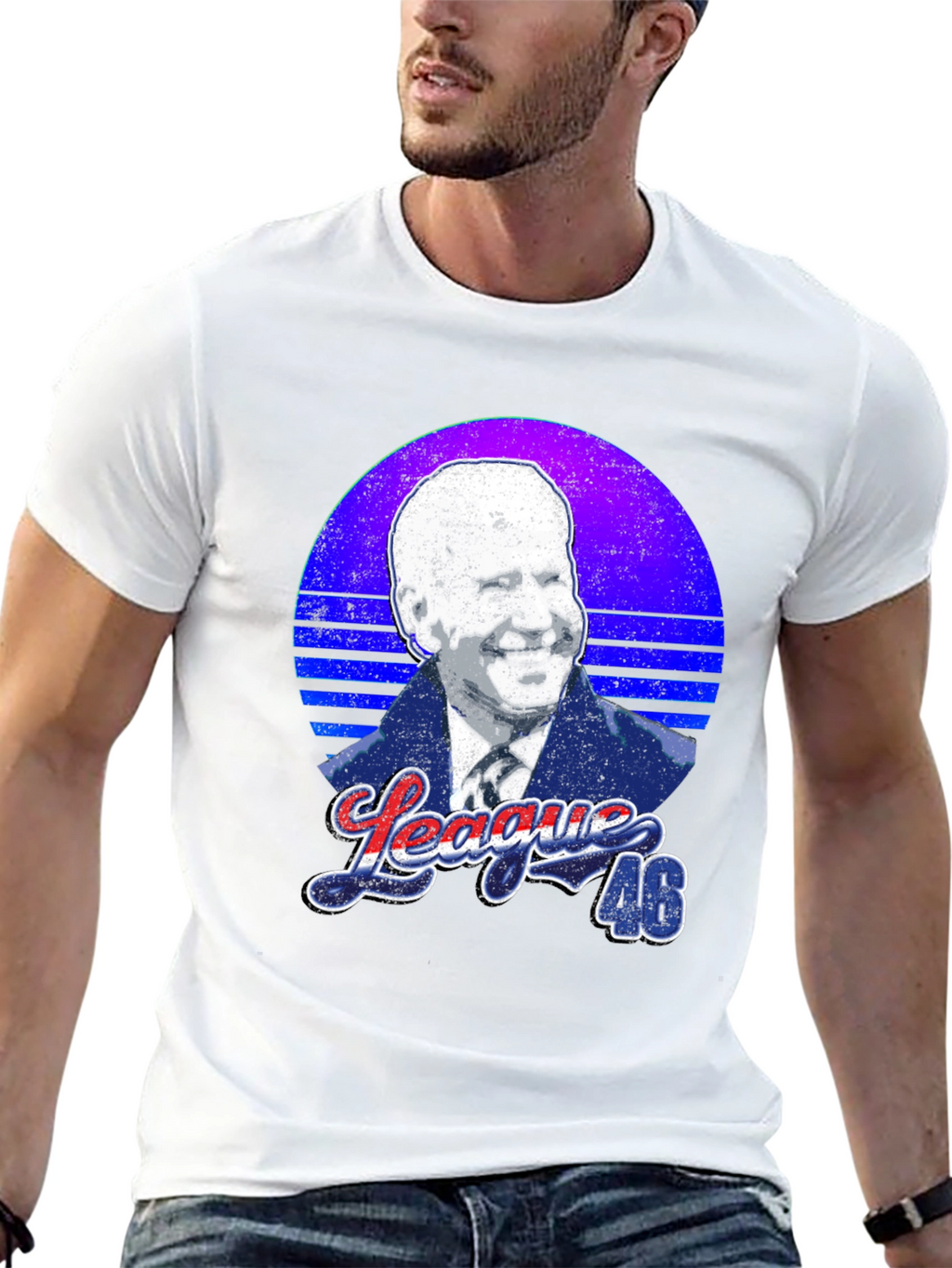 Biden League 46 Graphic Tee - Political Fashion