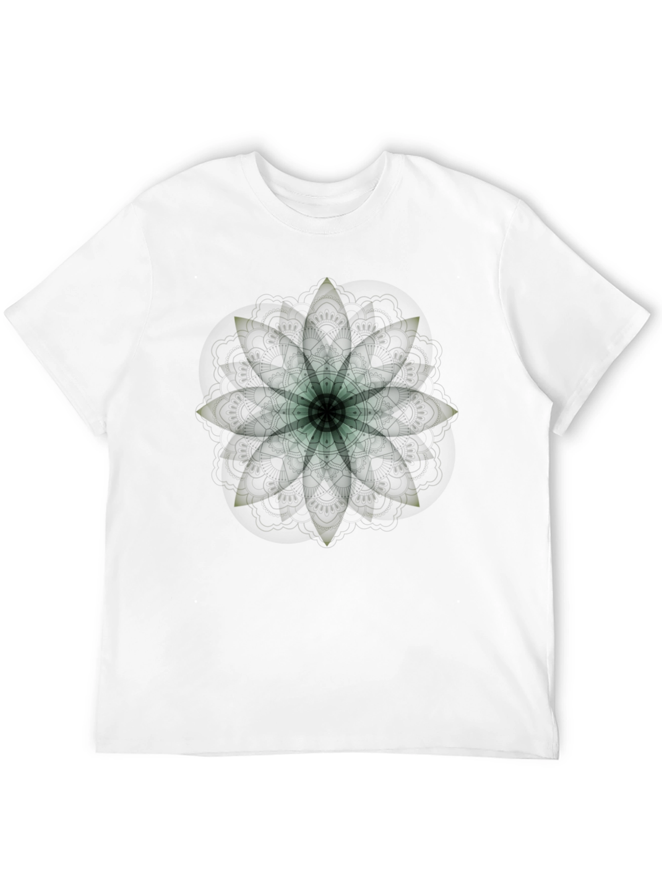 Mandala Graphic Black T-Shirt