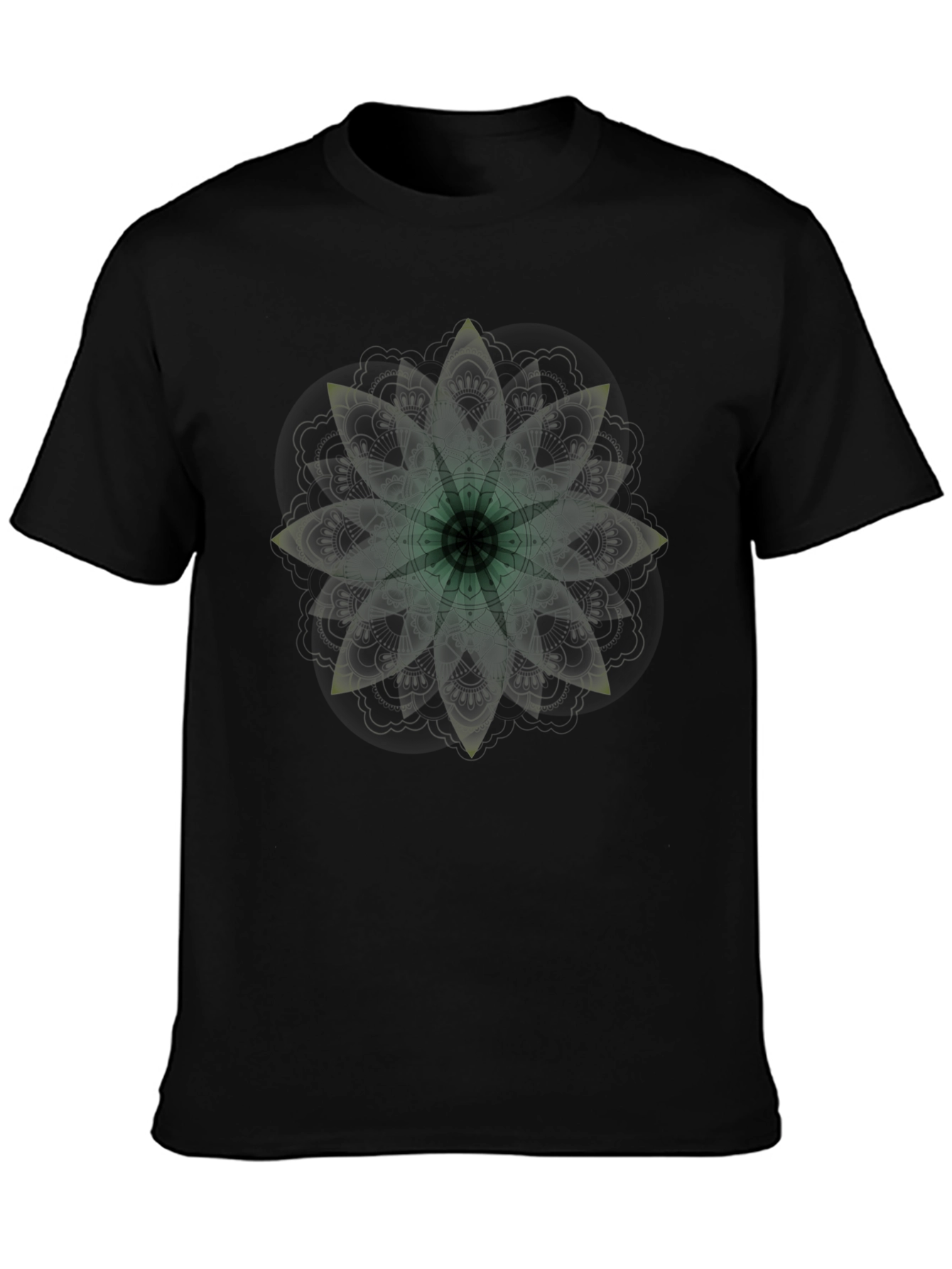 Mandala Graphic Black T-Shirt